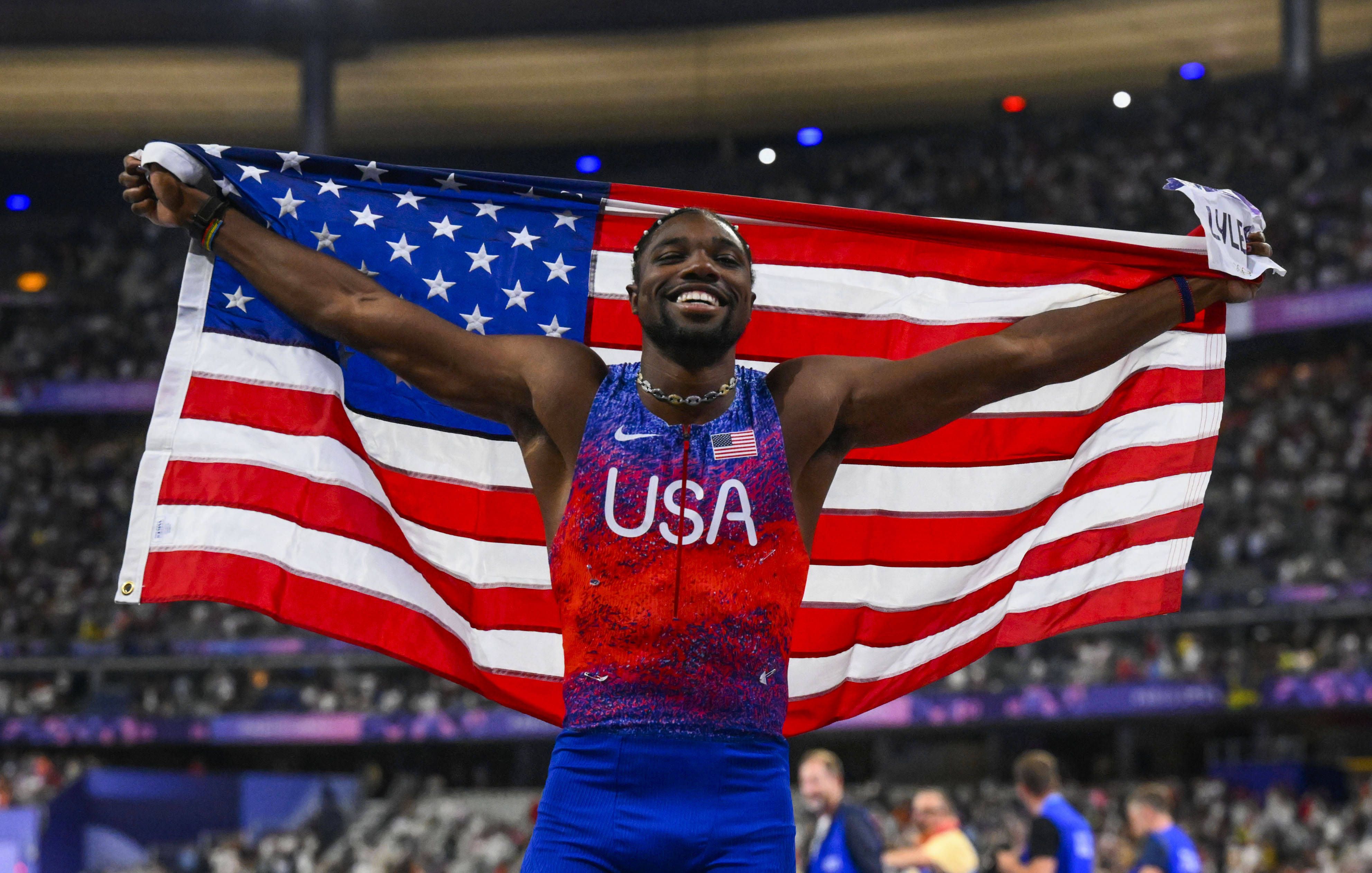 Noah Lyles ist am Thron von Olympia angekommen.