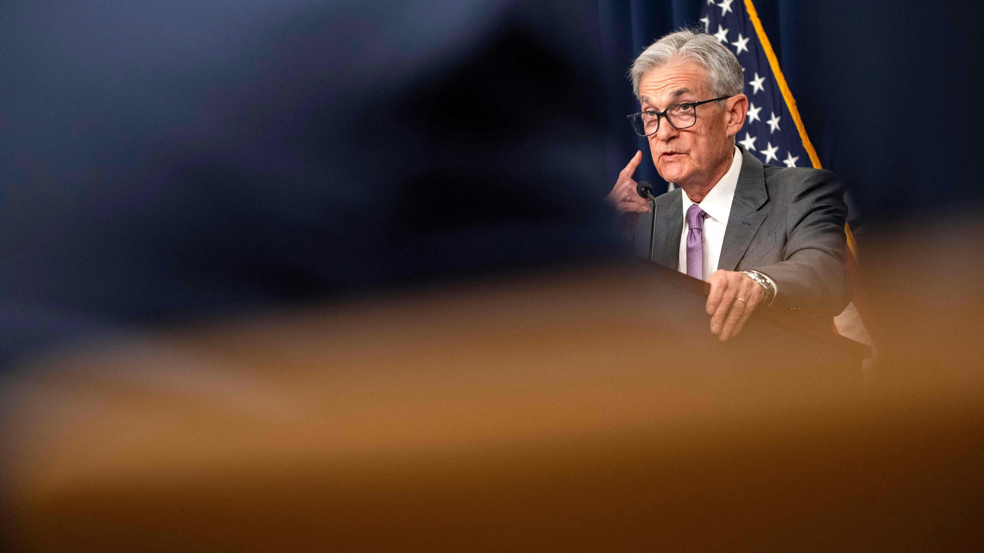 Jerome Powell, Chef des Federal Reserve System (FED), dem Zentralbanksystem der USA