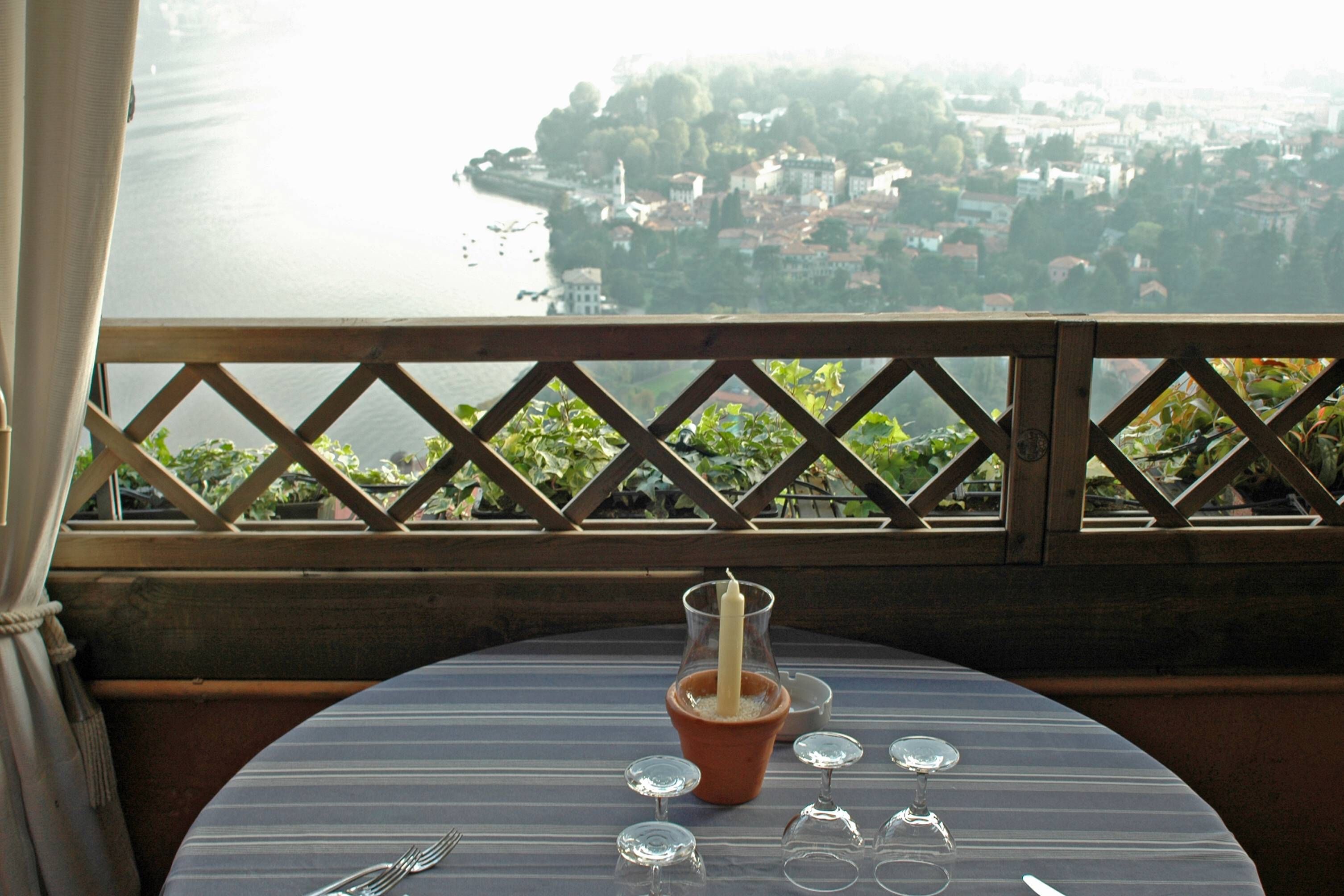 Der Ausblick im Il Gatto Nero ist atemberaubend, hat allerdings auch seinen Preis.