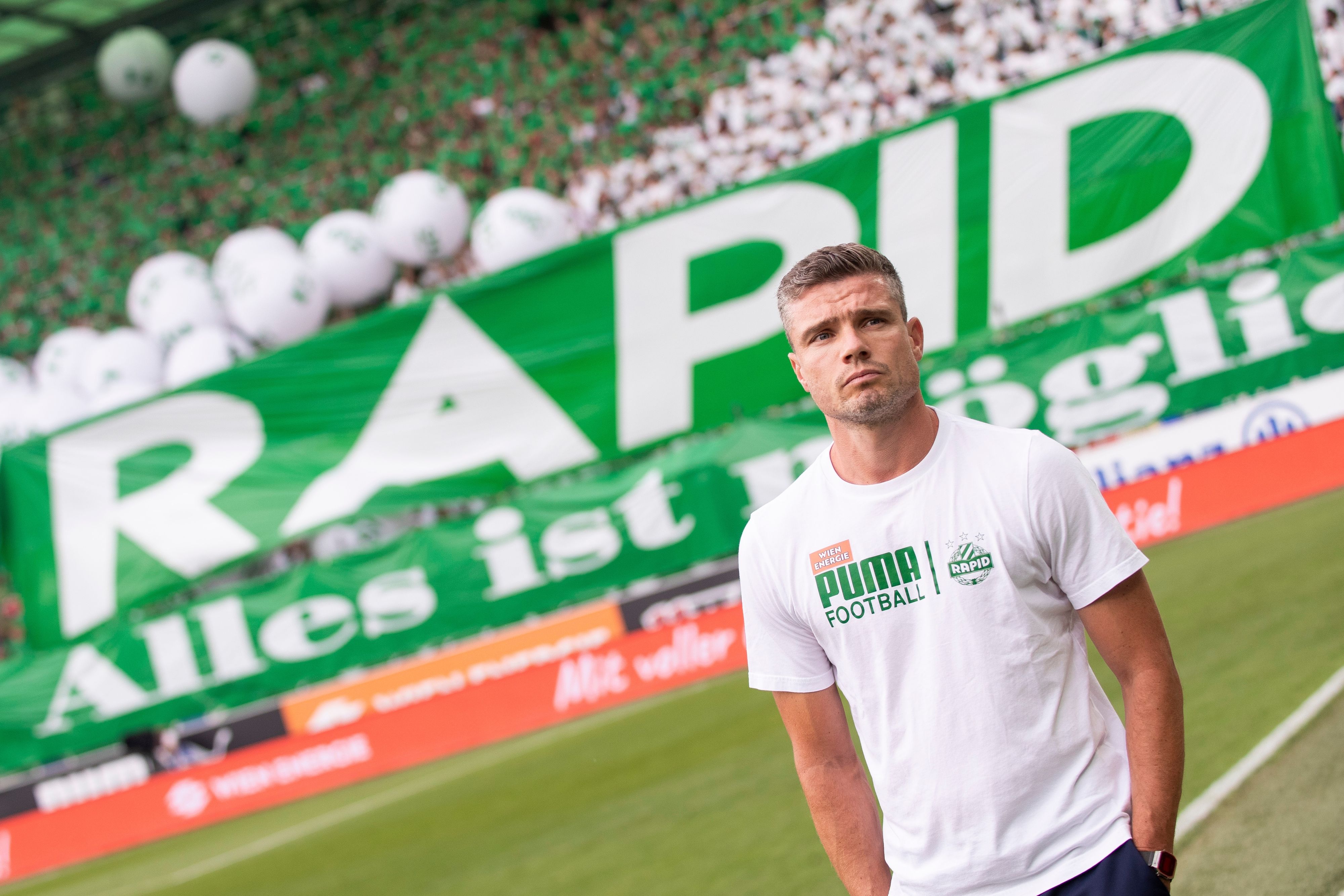 Rapid-Trainer Robert Klauß spricht über Europacup-Gegner Trabzonspor.