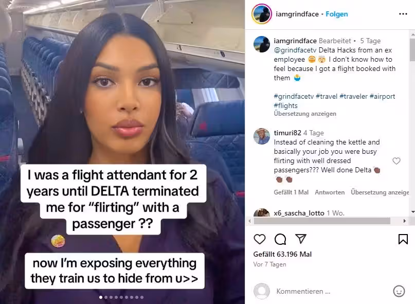 Nachdem sie gefeuert wurde, sagt diese Ex-Flugbegleiterin, was du im Flieger beachten solltest.