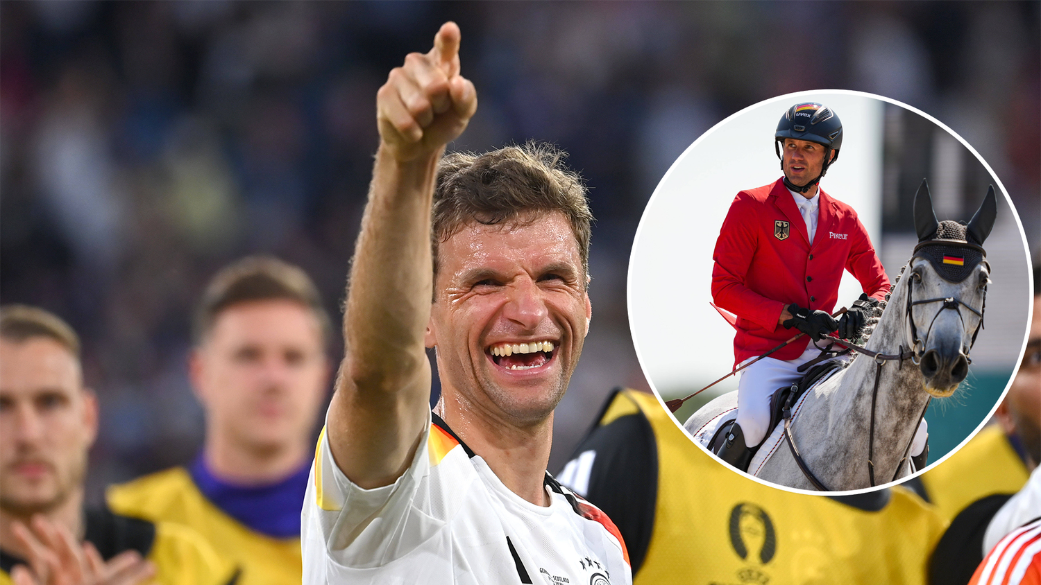 Das Pferd des Olympiasiegers Christian Kukuk gehört Bayern-Star Thomas Müller.