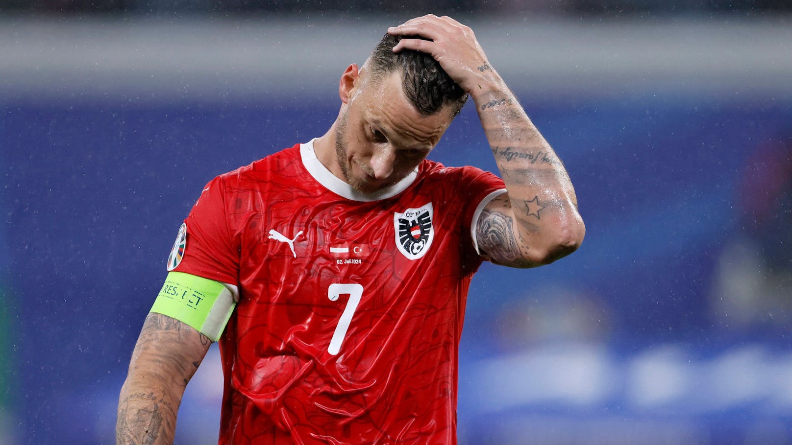 Bitter! ÖFB-Star Arnautovic bei Test-Kick verletzt