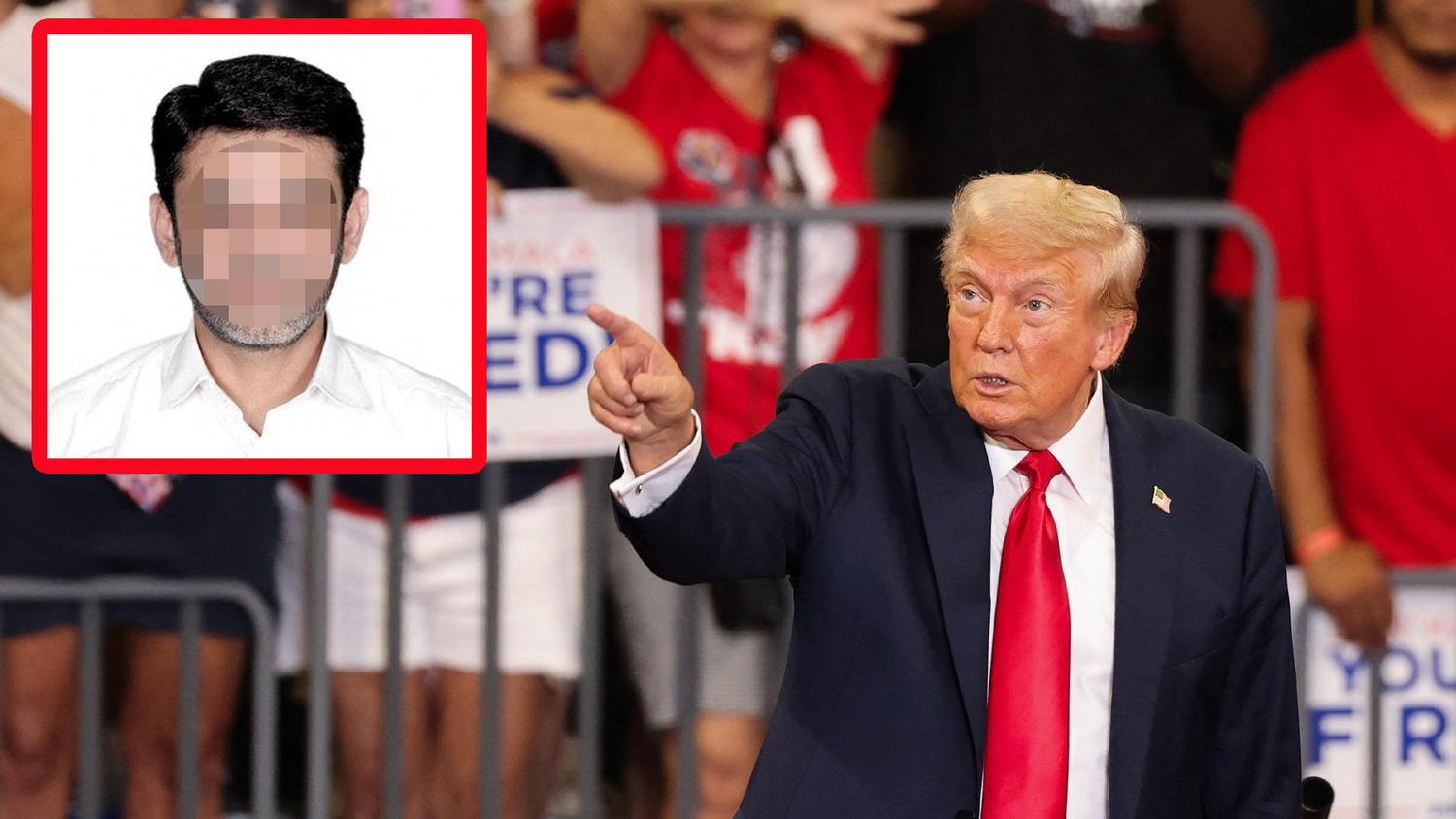 Der 46-Jährige wurde einen Tag vor dem Attentat an Donald Trump verhaftet.