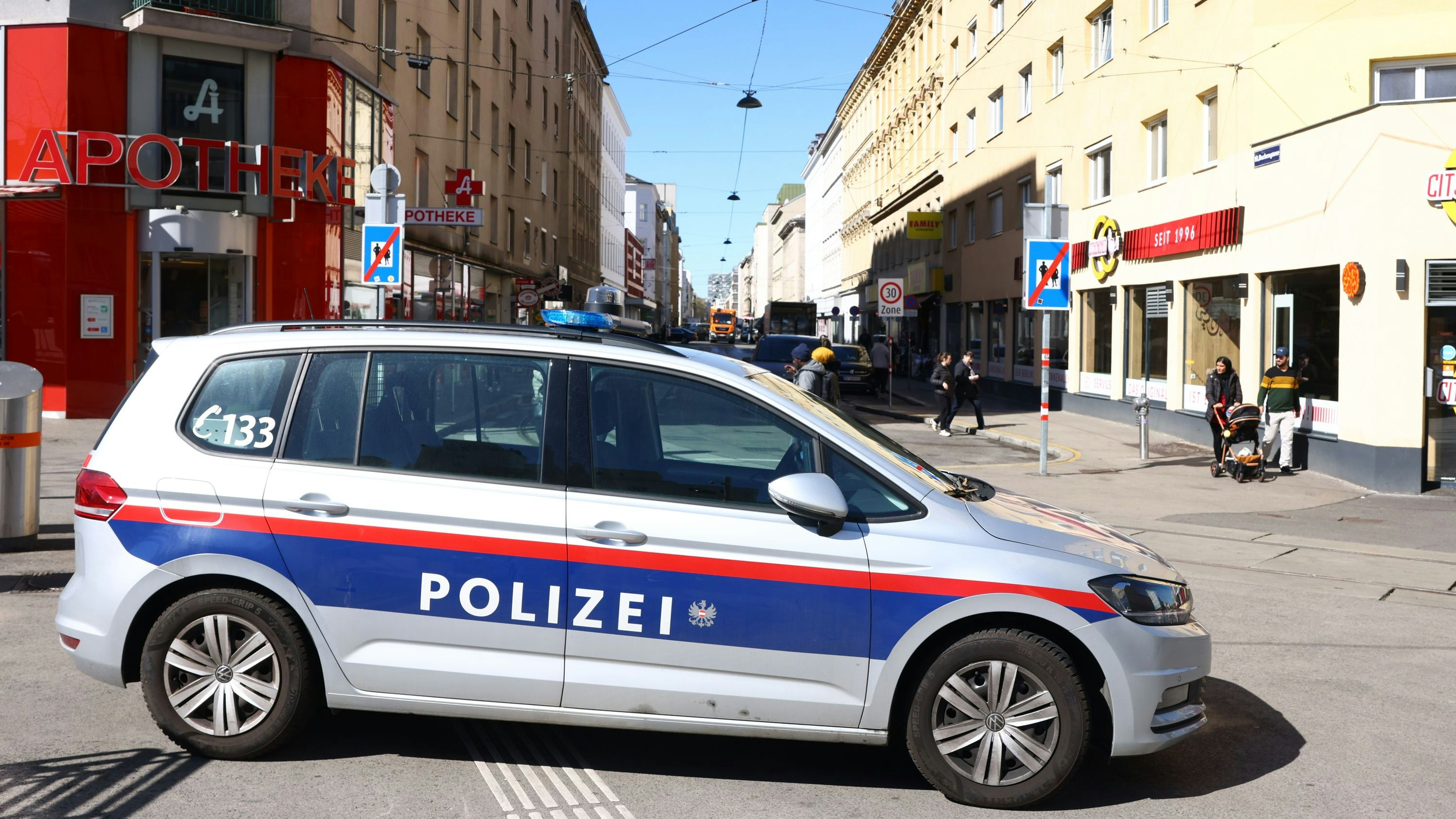 Wüste Szenen spielten sich in der Nacht auf Mittwoch in Wien ab. (Symbolbild)