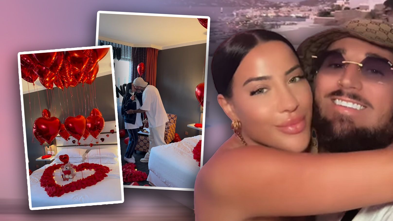 Mike Heiter und Leyla Lahouar zeigen ihre Liebe öffentlich.