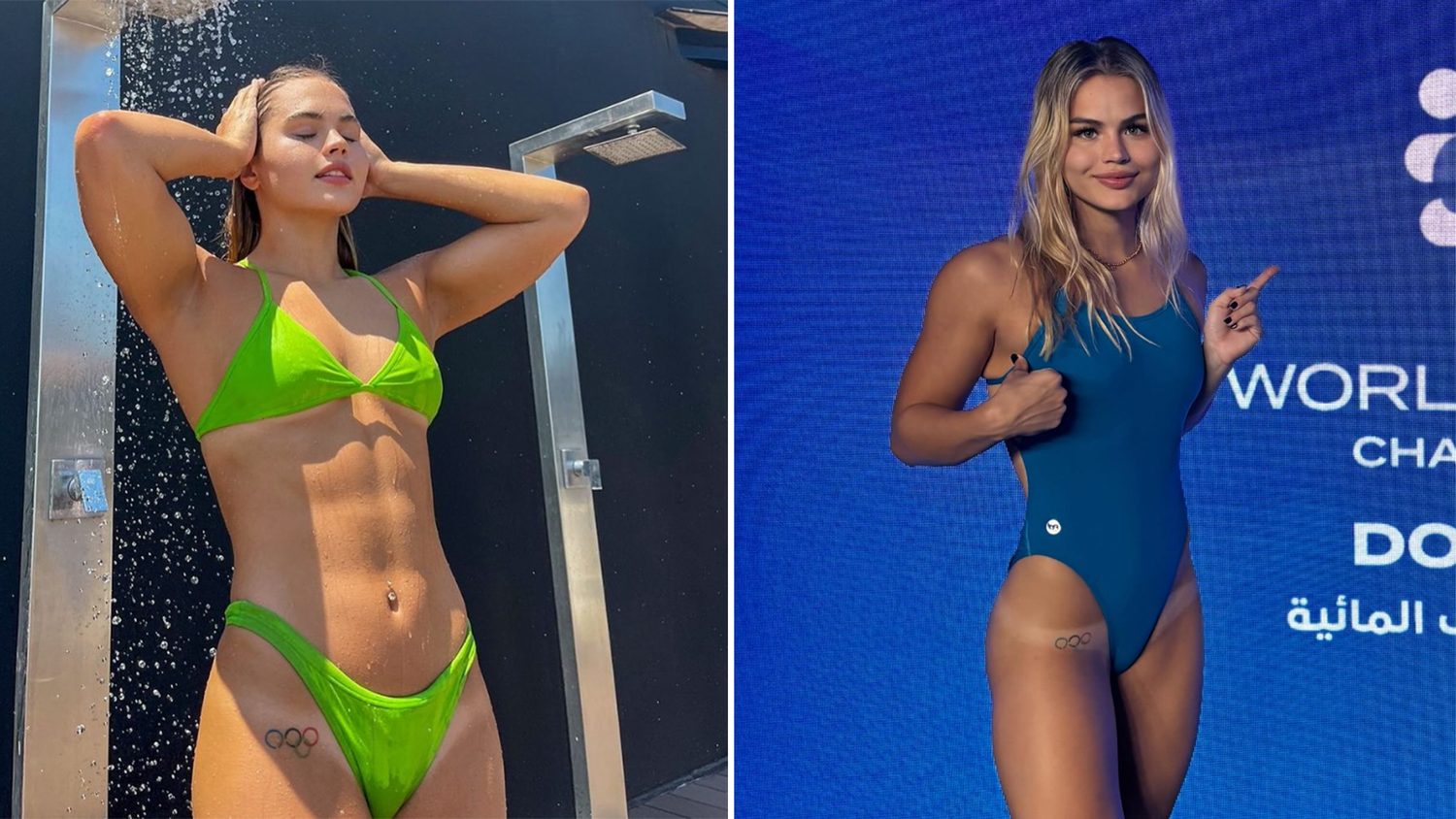 Schwimmerin Luana Alonso