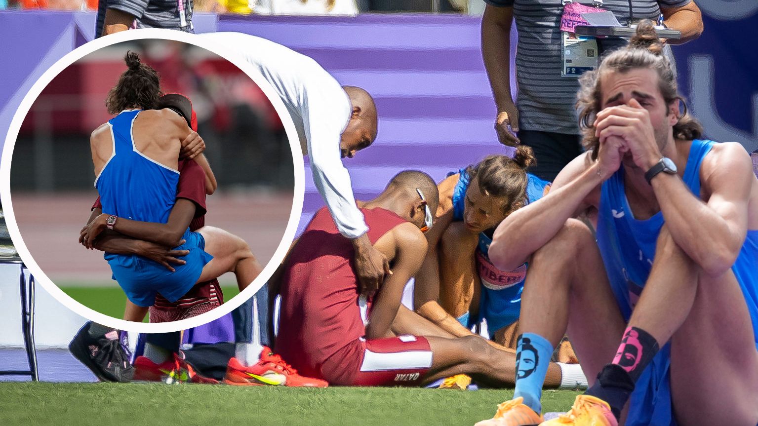 Tamberi und Barshim triumphierten in Tokio gemeinsam, müssen in Paris leiden.