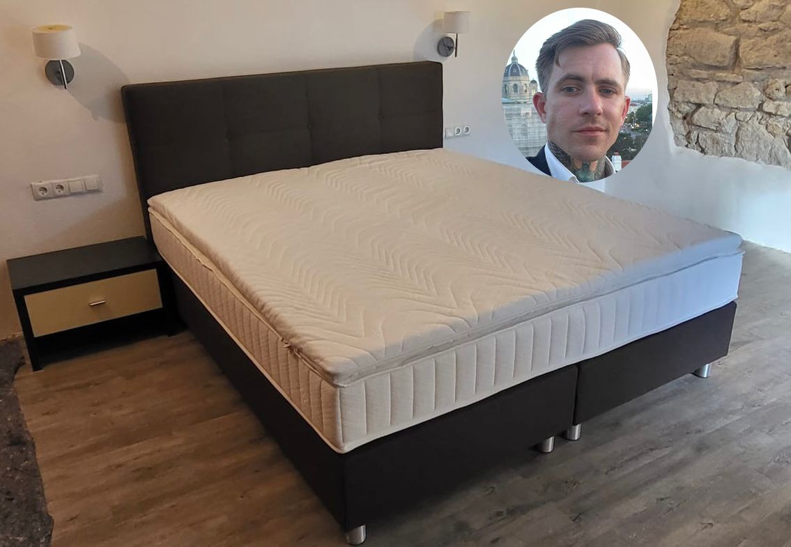 Schlagzeuger Michael K. hatte Ärger wegen Bett