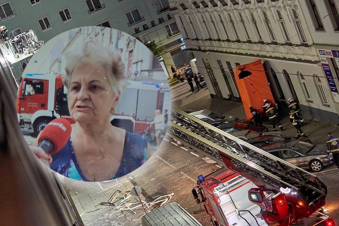 Erika wohnt nahe des Tatorts, sie hat schreckliche Angst.