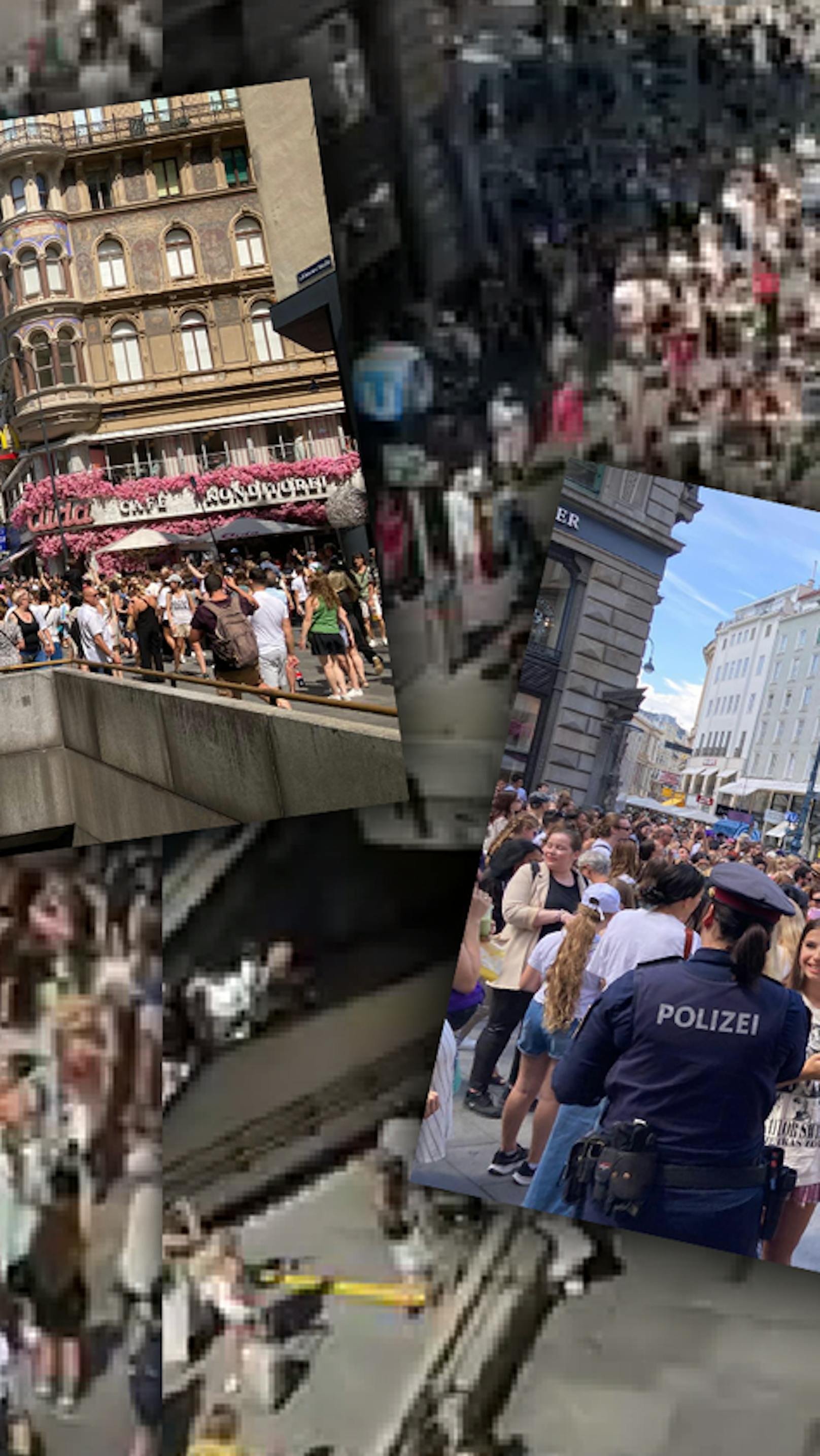 Swifties belagern Wiener City und singen ihre Hits