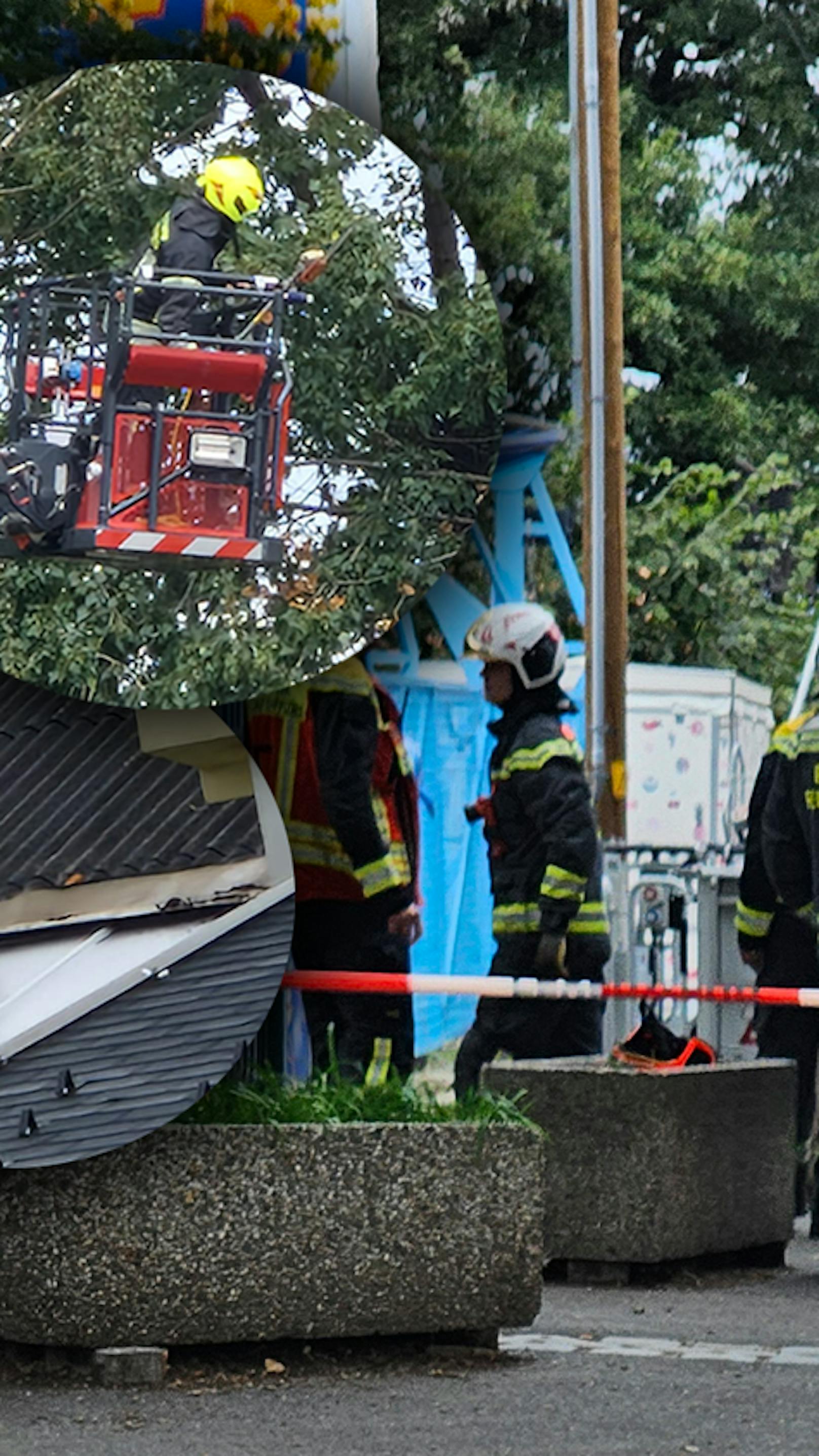 Unwetter sorgt für Schäden in Wien und Umgebung