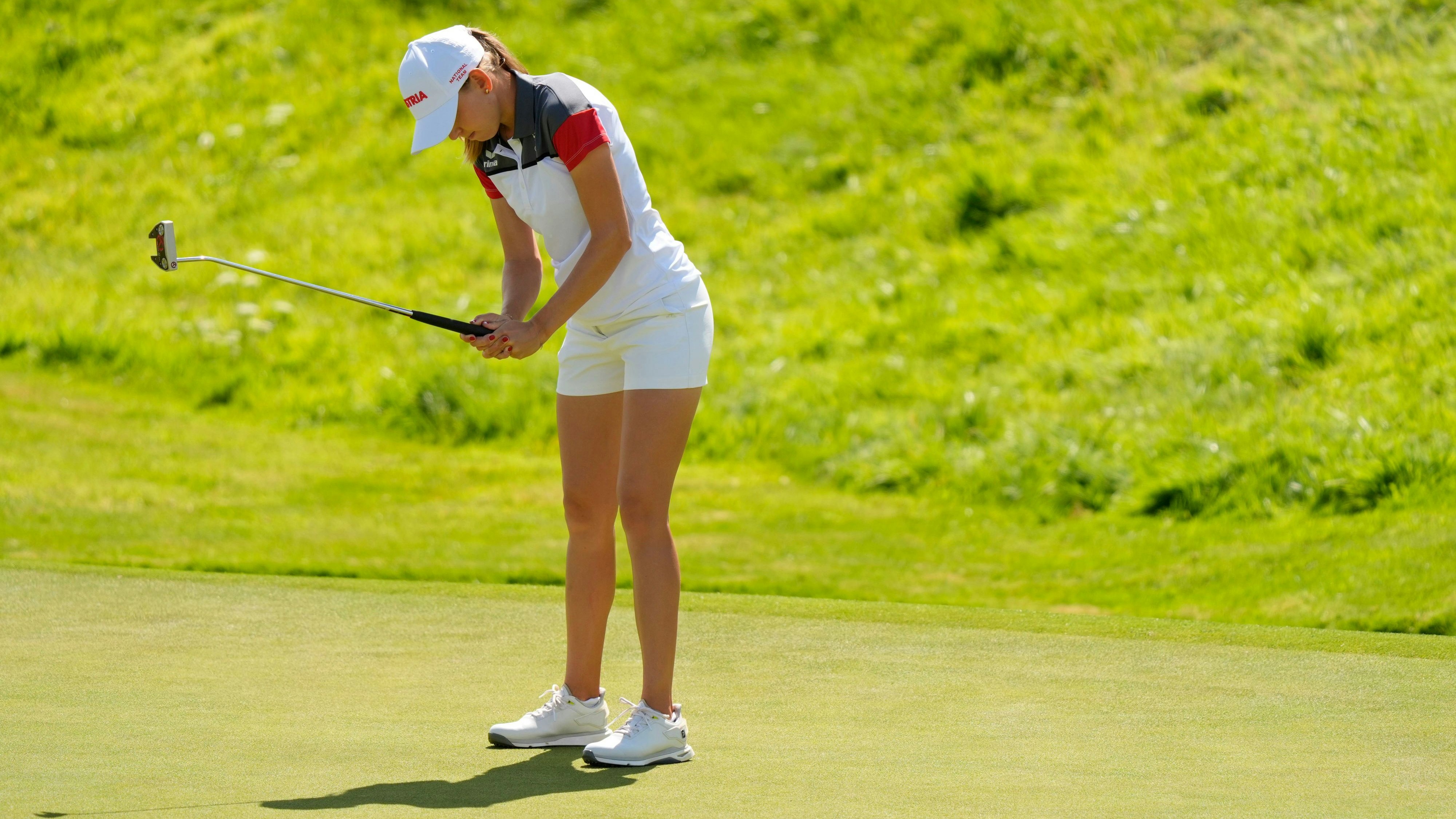 Österreichs Golf-Ass Emma Spitz. 