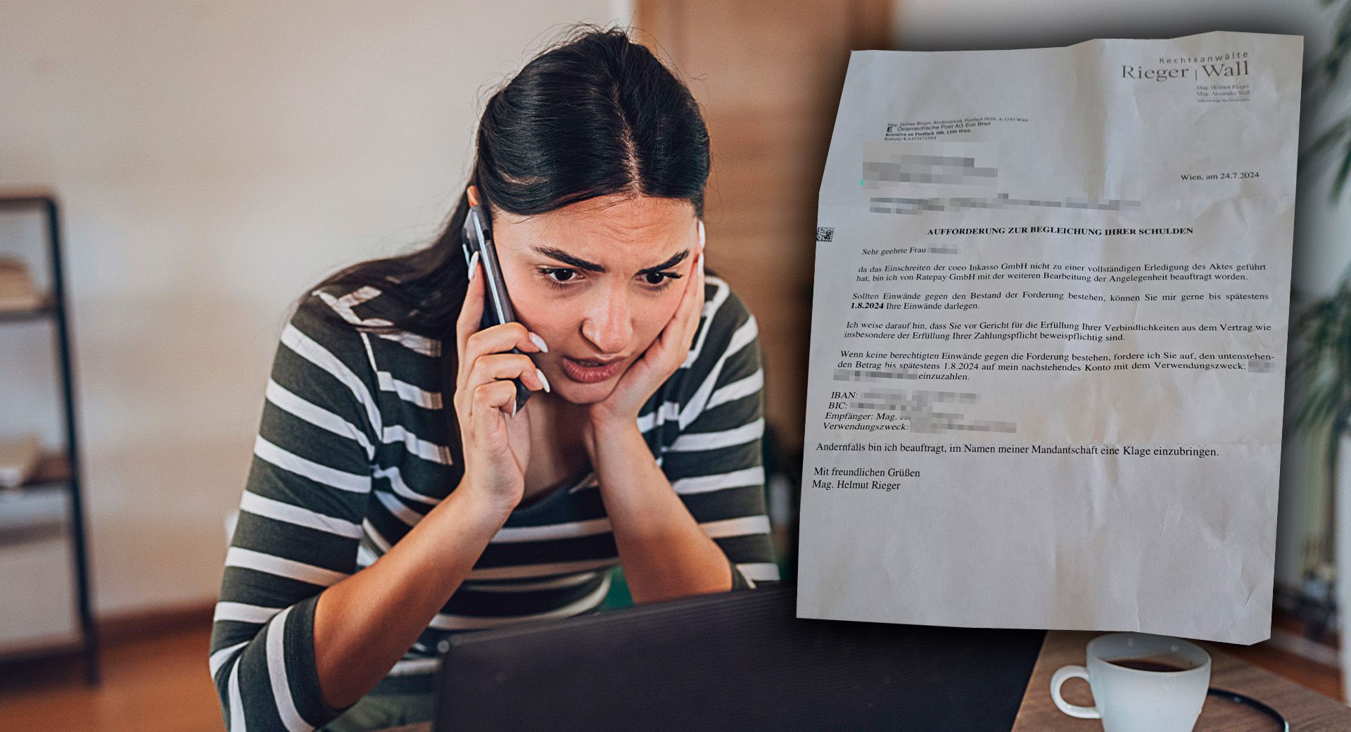 Diese Briefe werden nun an ahnungslose Wiener verschickt. 