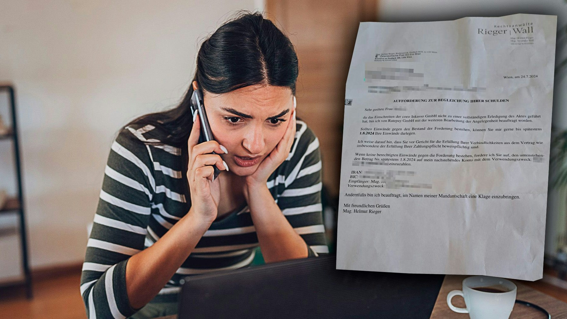 Diese Briefe werden nun an ahnungslose Wiener verschickt. 