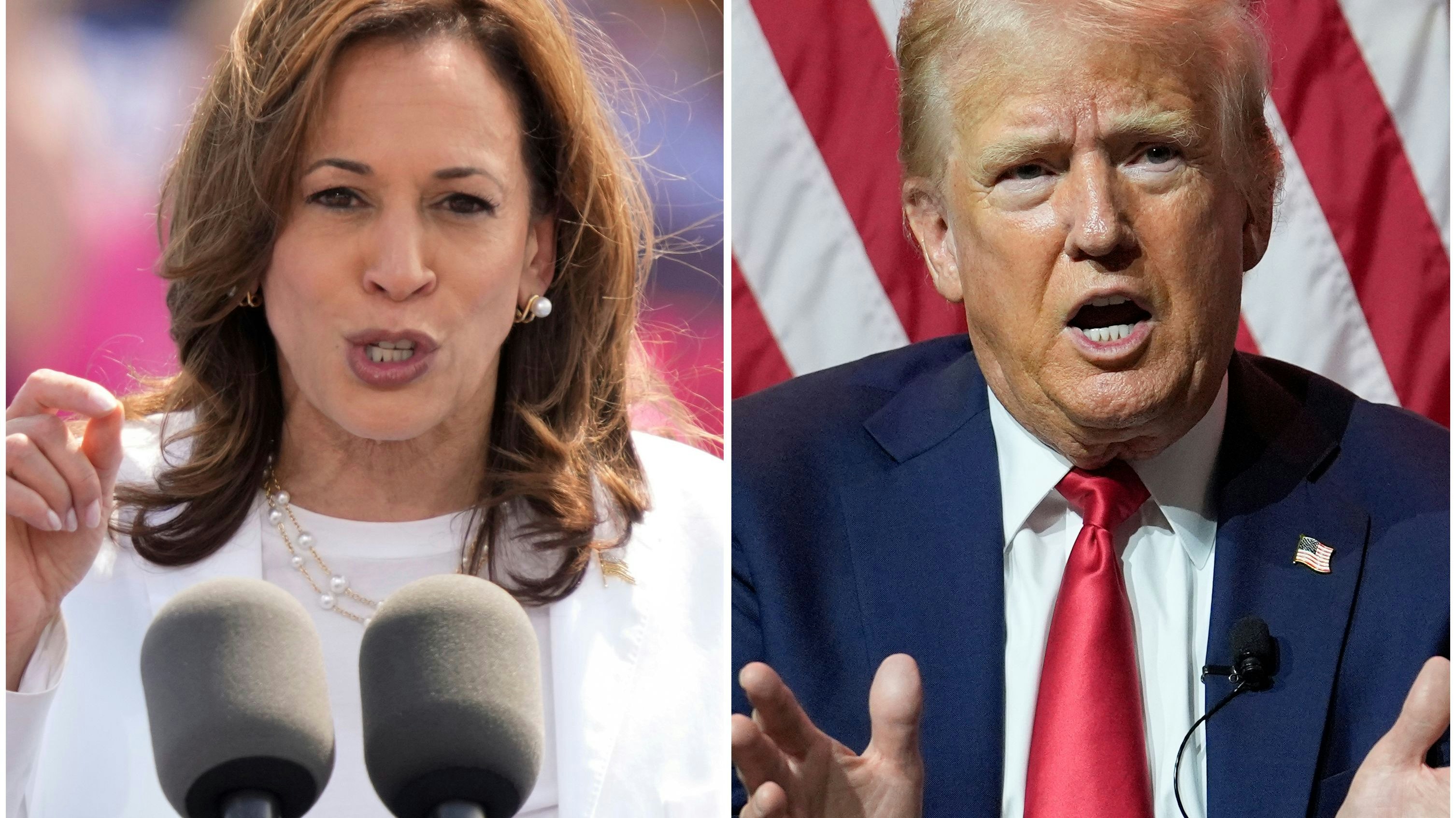 Heute.at - Trump und Harris treten im September zu TV-Duell an