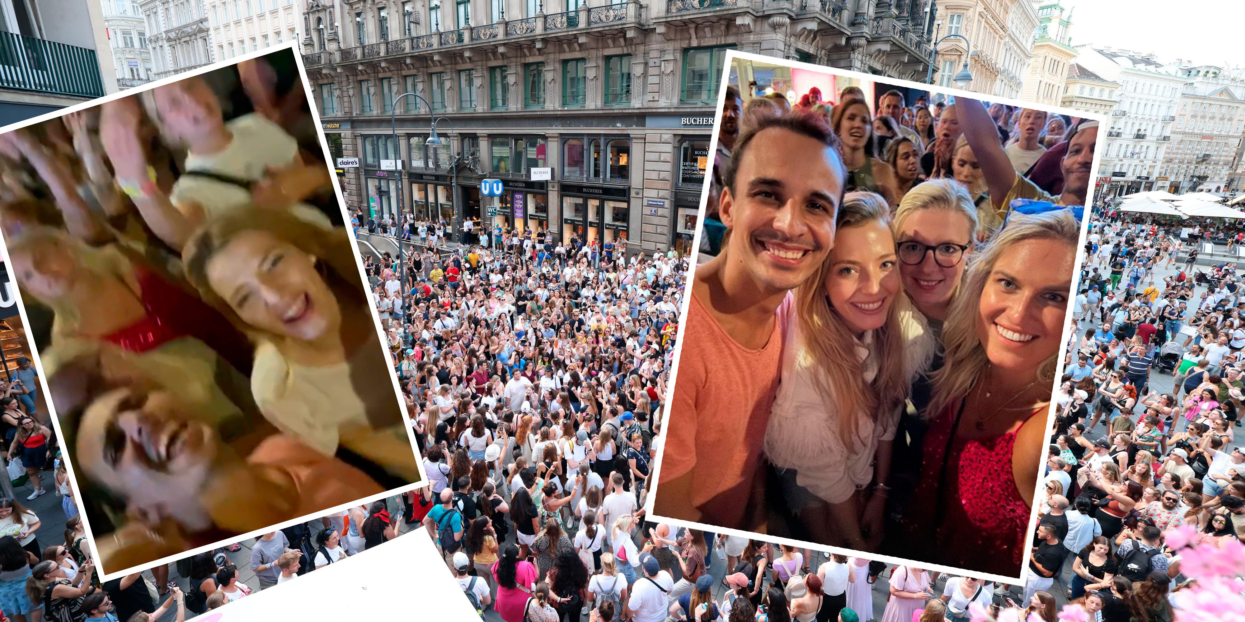 Chiara Pisati löste eine Mega-Party aus.