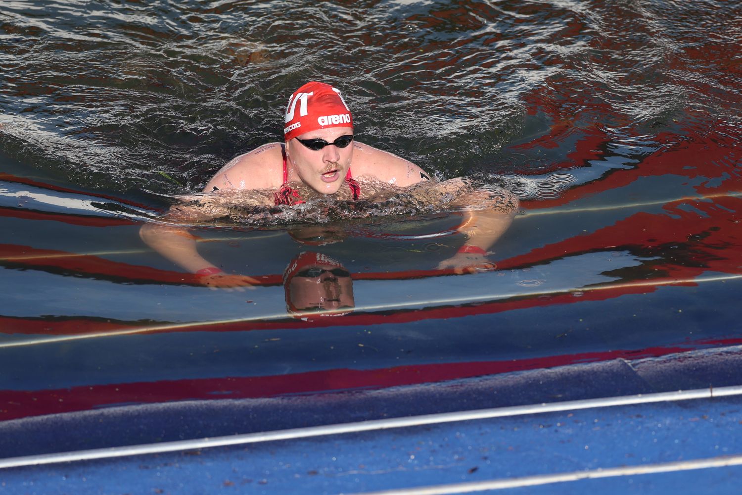 Österreichs Freiwasser-Schwimmer Jan Hercog. 