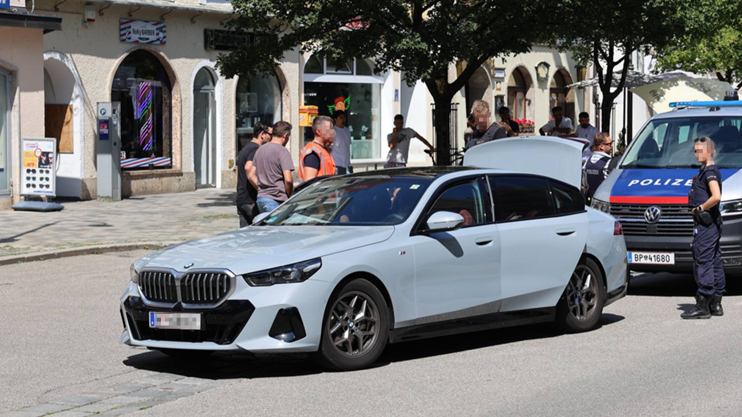 Die heimische Polizei wurde von deutschen Beamten informiert.