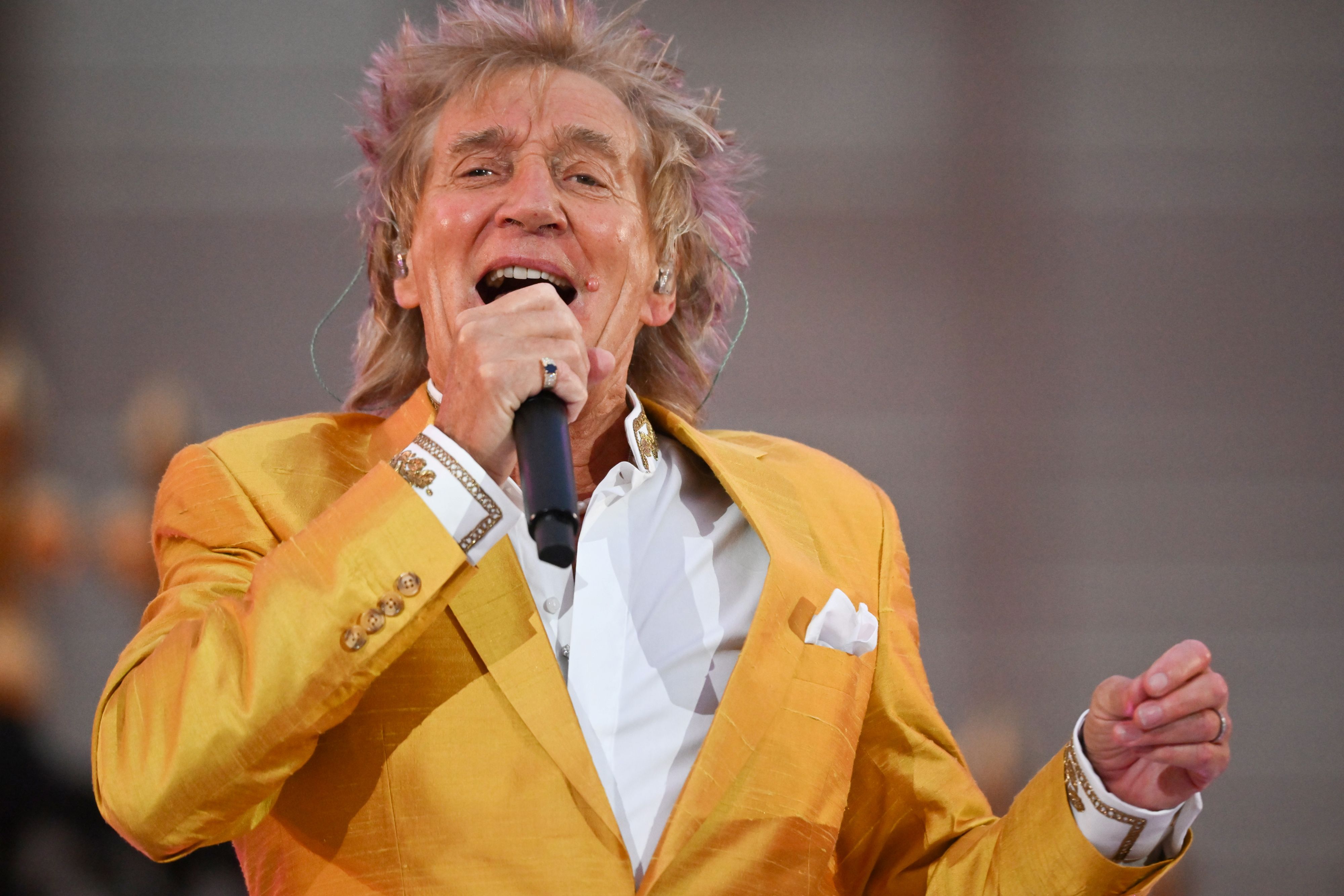 Sir Rod Stewart ist krank.