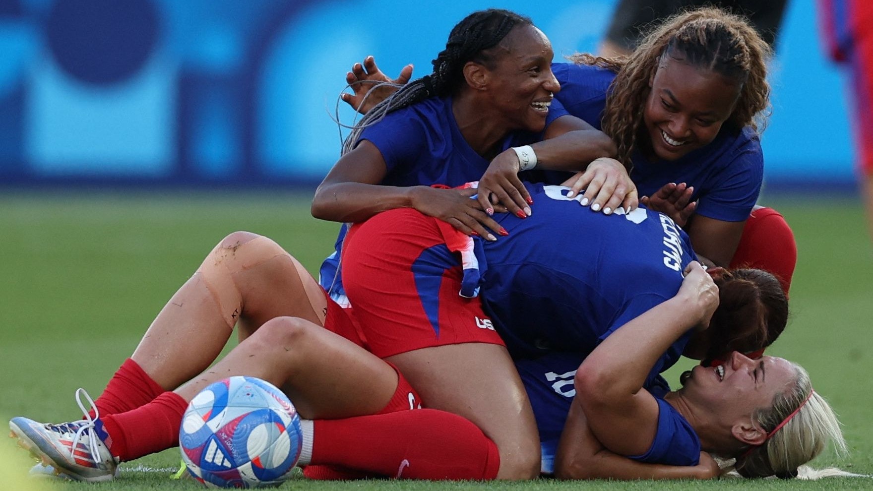 Die US-Frauen holen die Goldmedaille. 