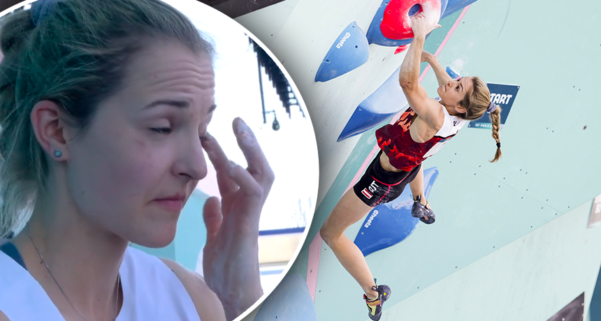 Freudentränen bei Jessica Pilz