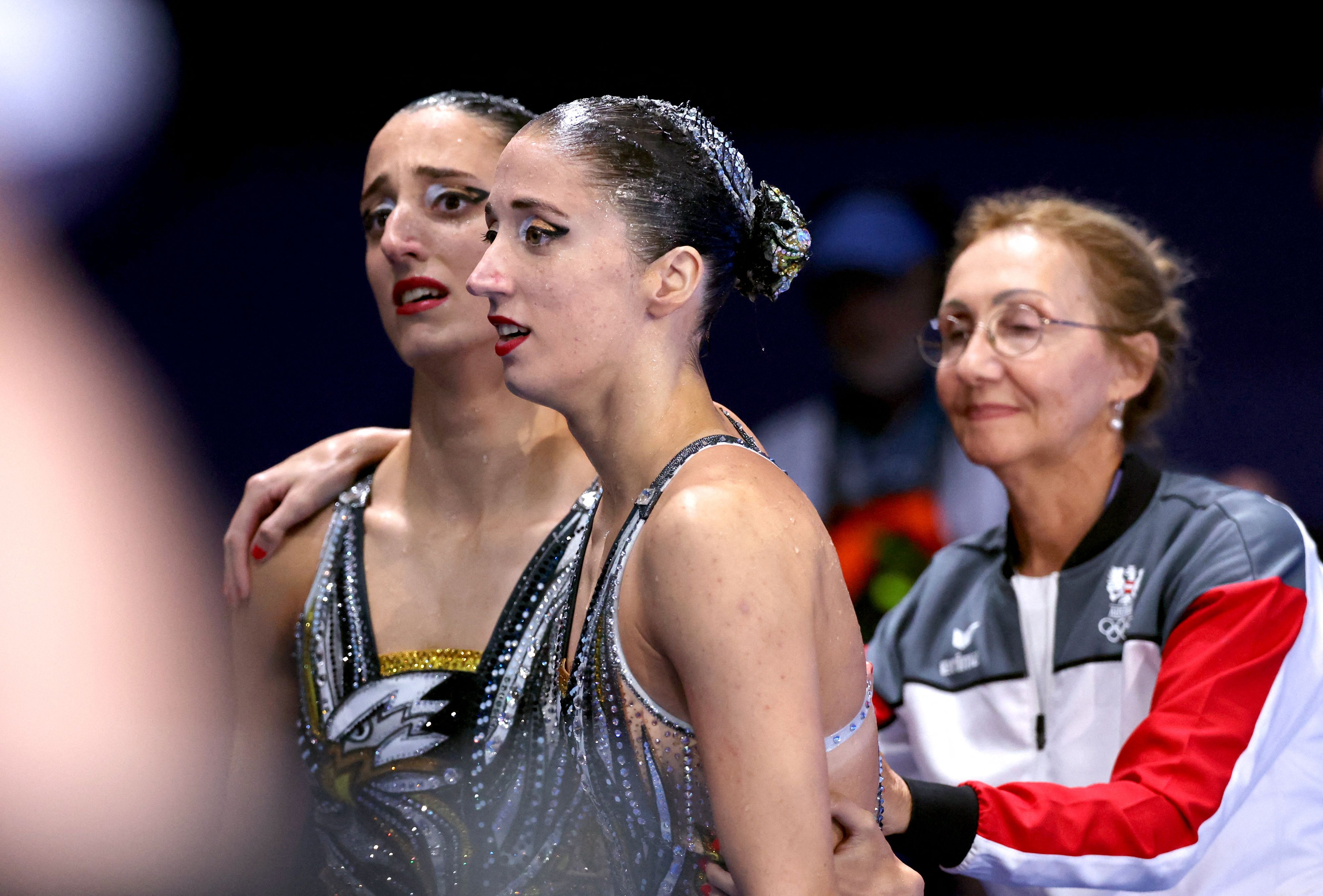Österreichs Synchron-Duo Anna-Maria und Eirini-Marina Alexandri. 