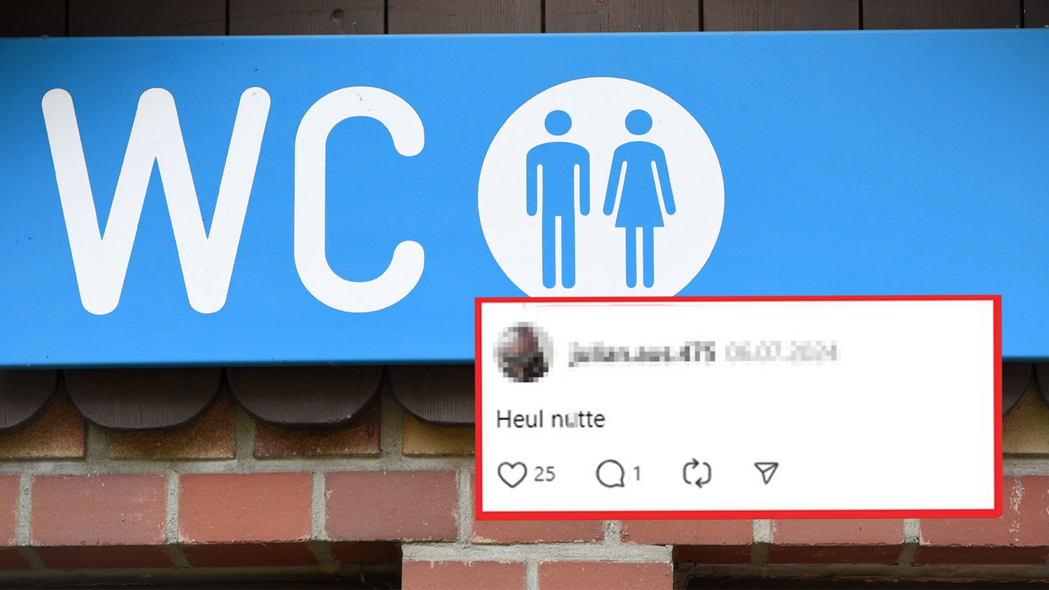 Ein Posting auf der Social-Media-Plattform führte zu Hass-Kommentaren.