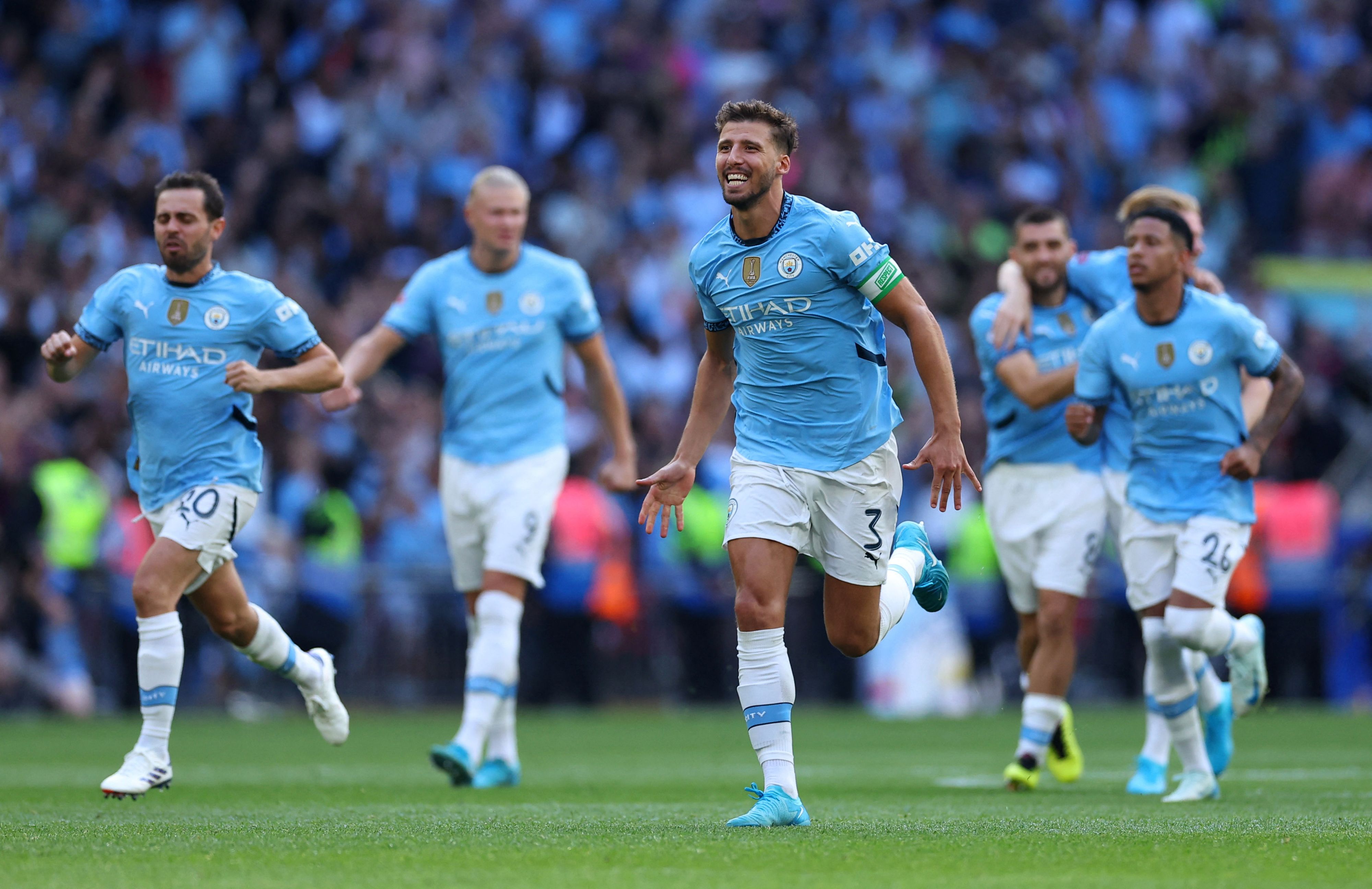 Manchester City gewinnt den englischen Community Shield. 