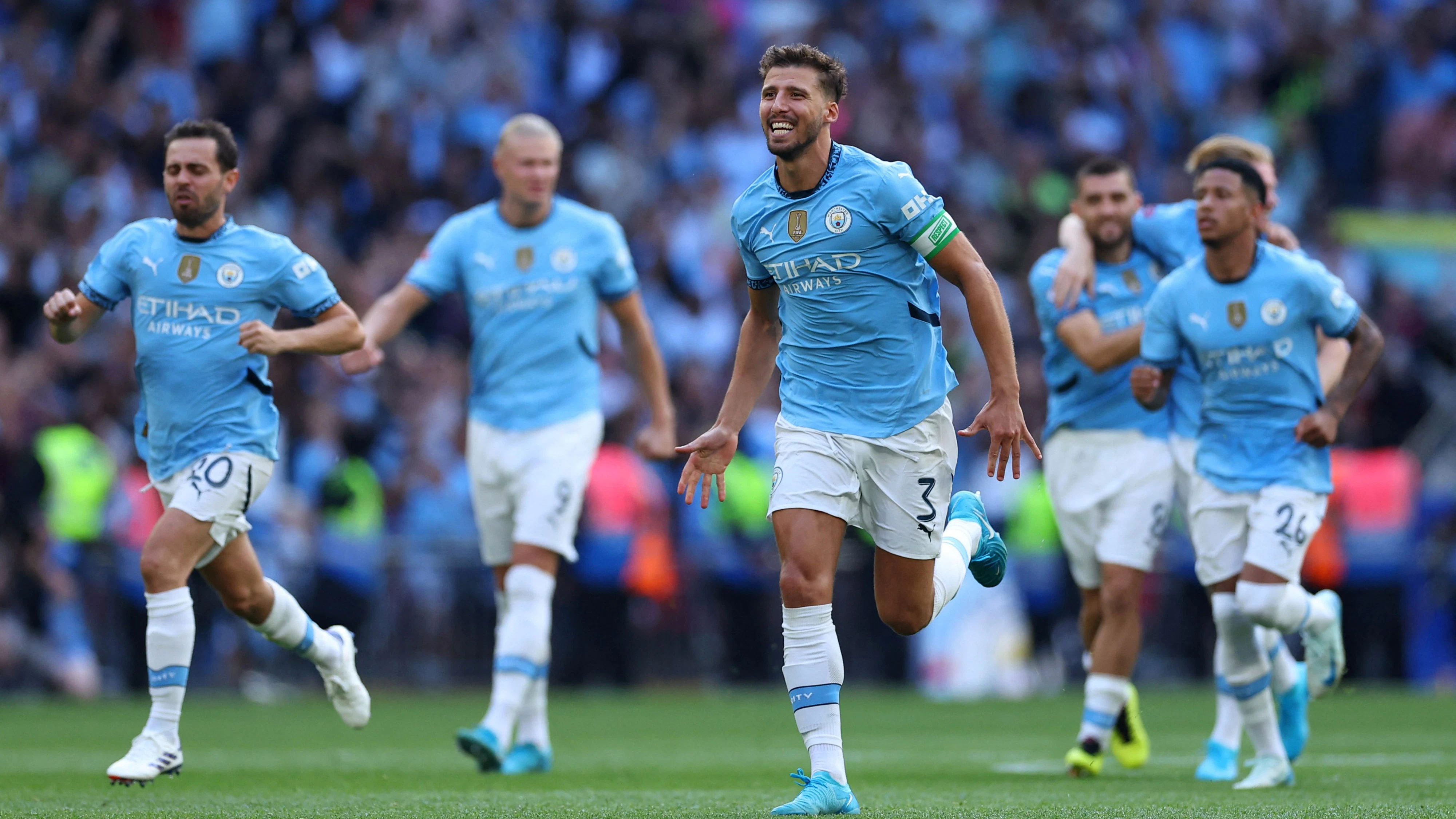 Manchester City gewinnt den englischen Community Shield. 