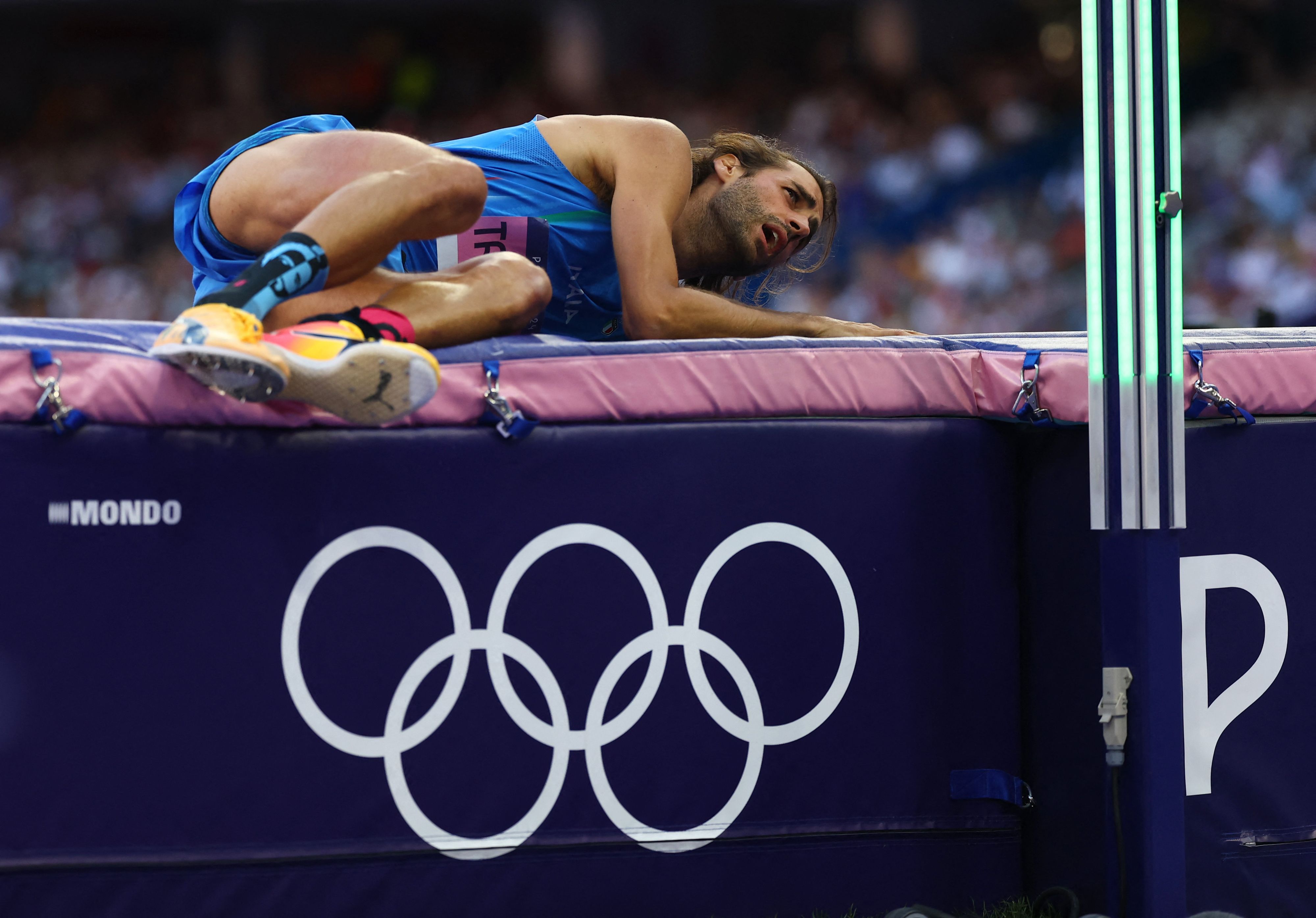 Leichtathletik-Ass Gianmarco Tamberi. 