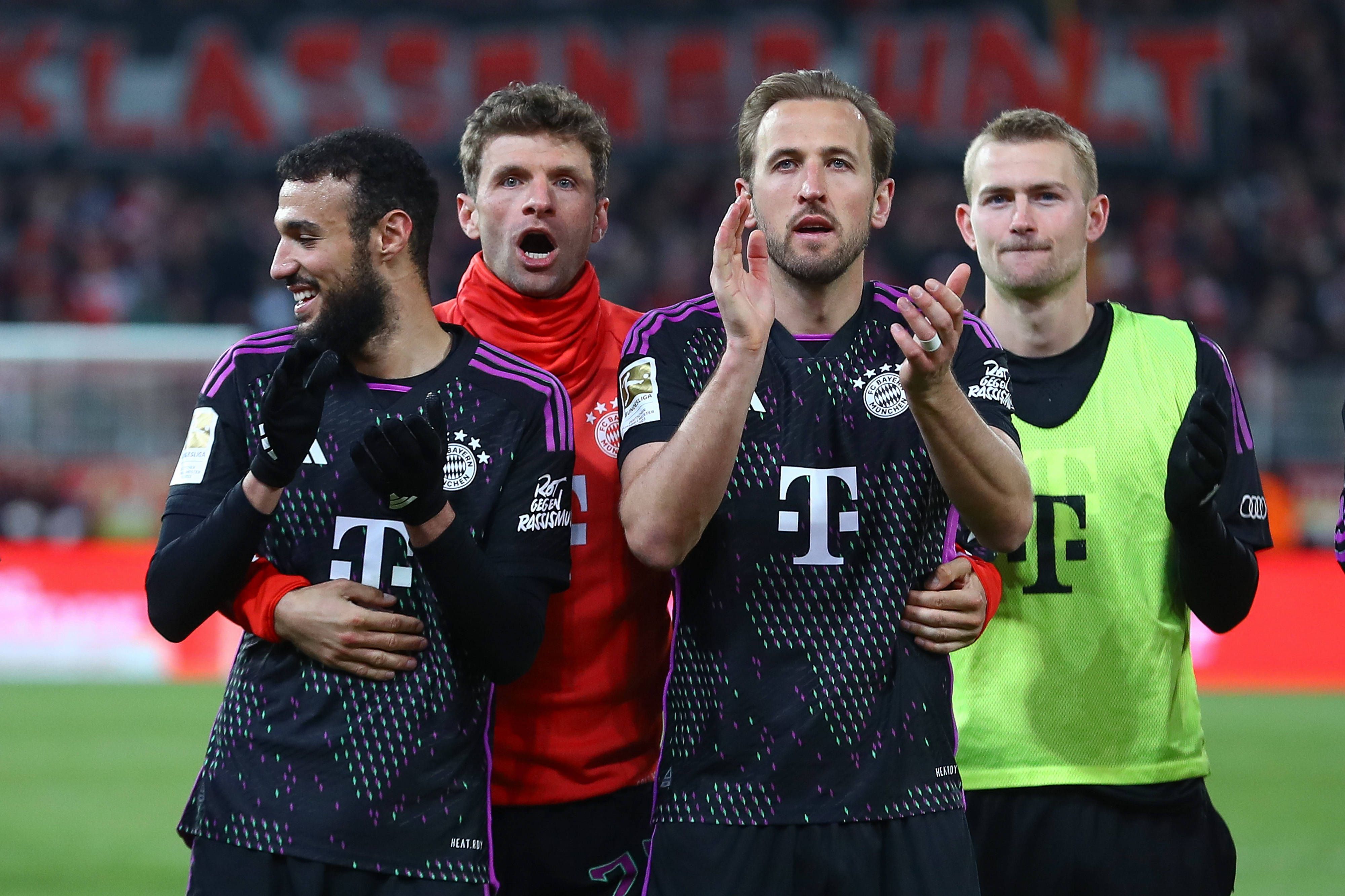Die Bayern-Stars Matthijs de Ligt und Noussair Mazraoui stehen kurz vor dem Abgang. 