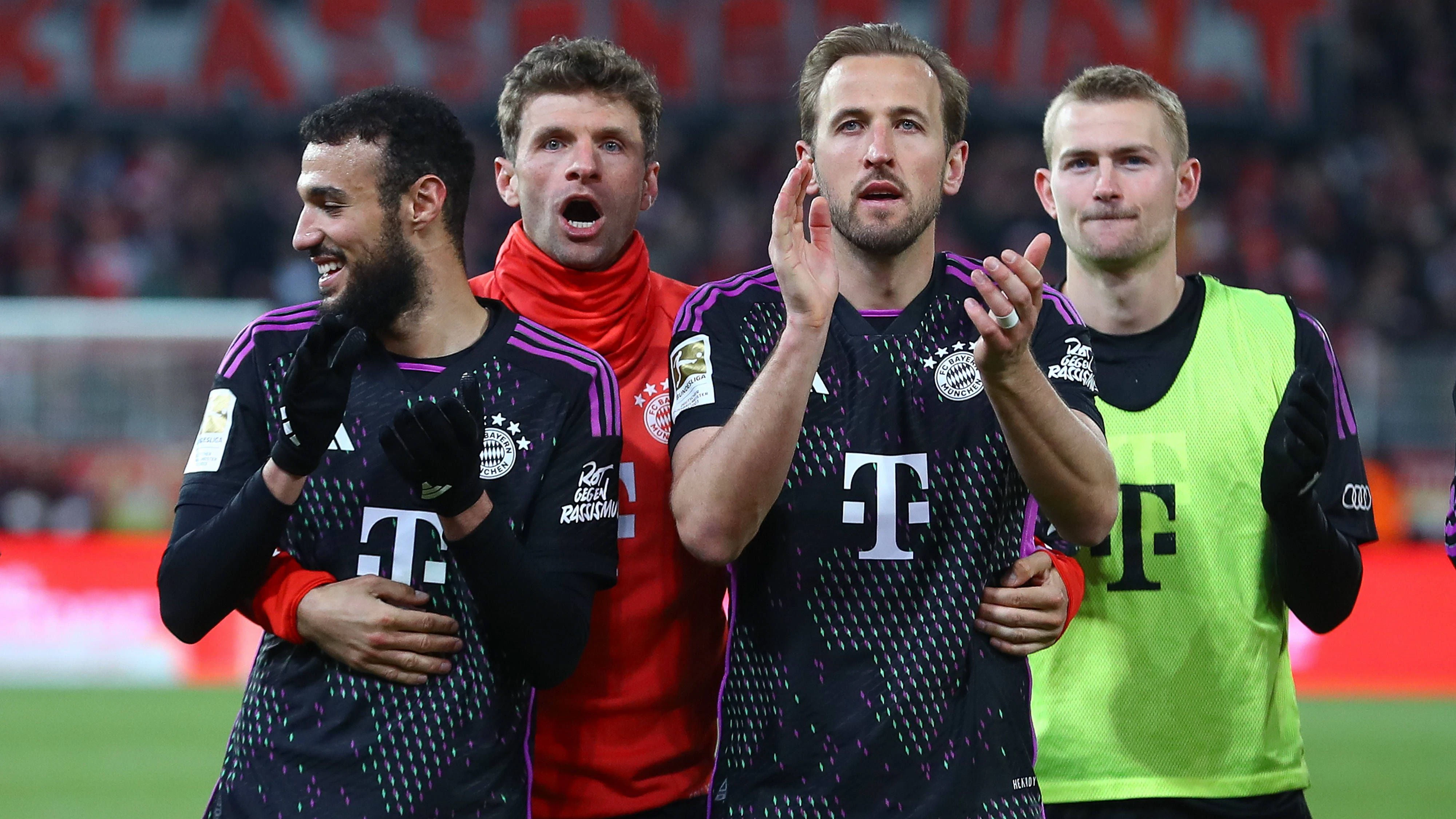 Die Bayern-Stars Matthijs de Ligt und Noussair Mazraoui stehen kurz vor dem Abgang. 