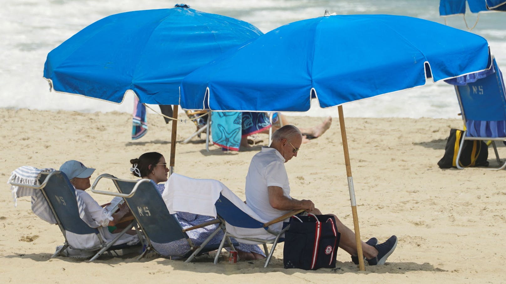 Joe Biden verbringt gerade ein paar entspannte Tage am Strand in seinem Heimat-Bundesstaat Delaware.