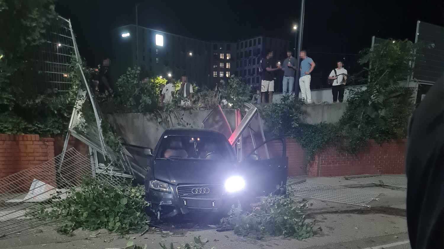 Kurioser Verkehrsunfall in Wien Favoriten