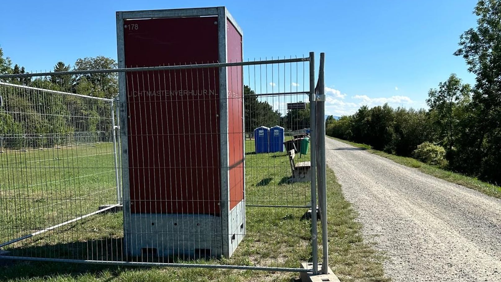 Frequency-Festival in St. Pölten: Aufbau läuft auf Hochtouren