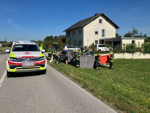 Trotz sofortigen Reanimationsversuchen am Unfallort verstarb die 77-Jährige.