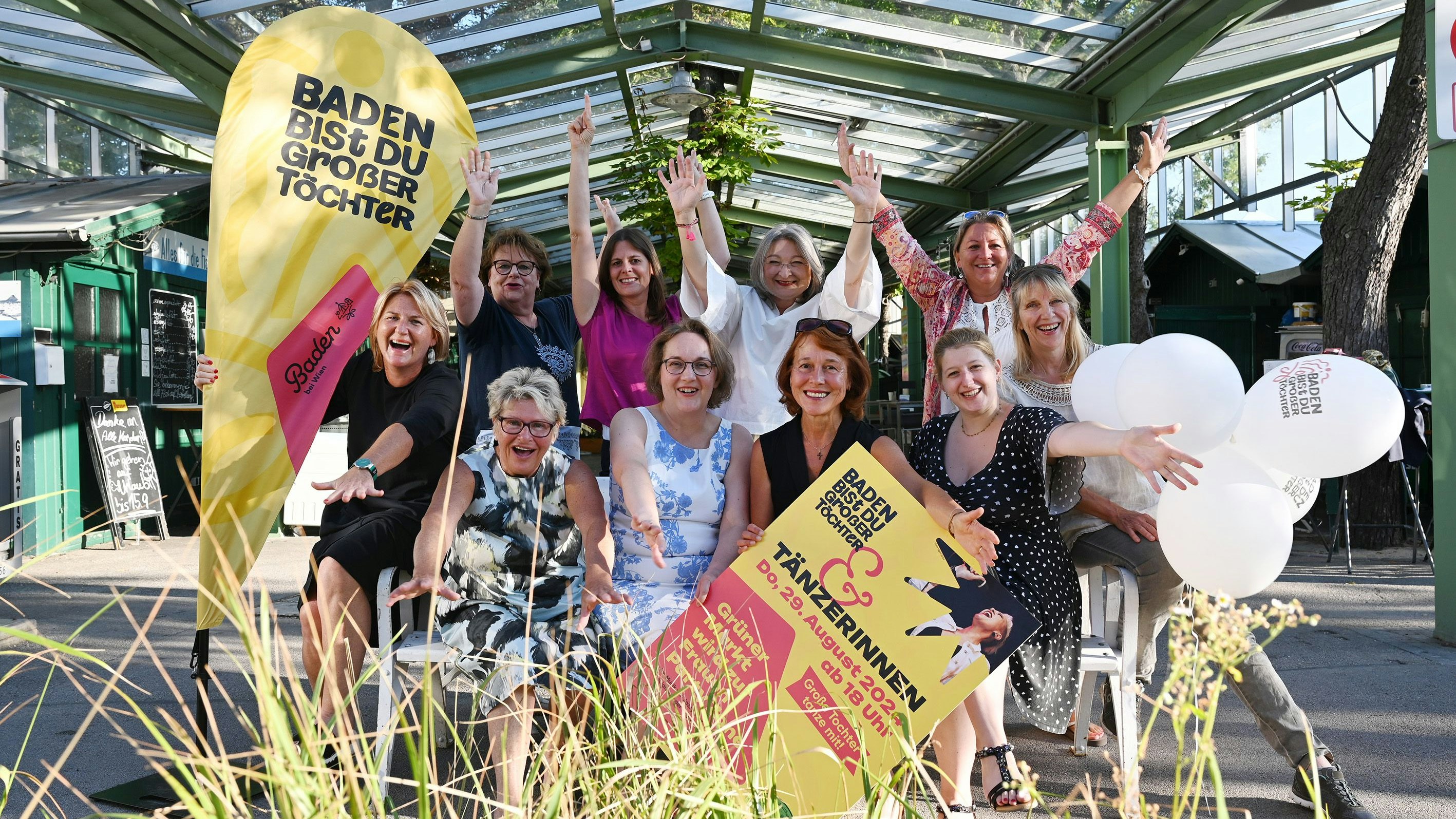 Heute.at - Baden veranstaltet Frauen-Party am Grünen Markt
