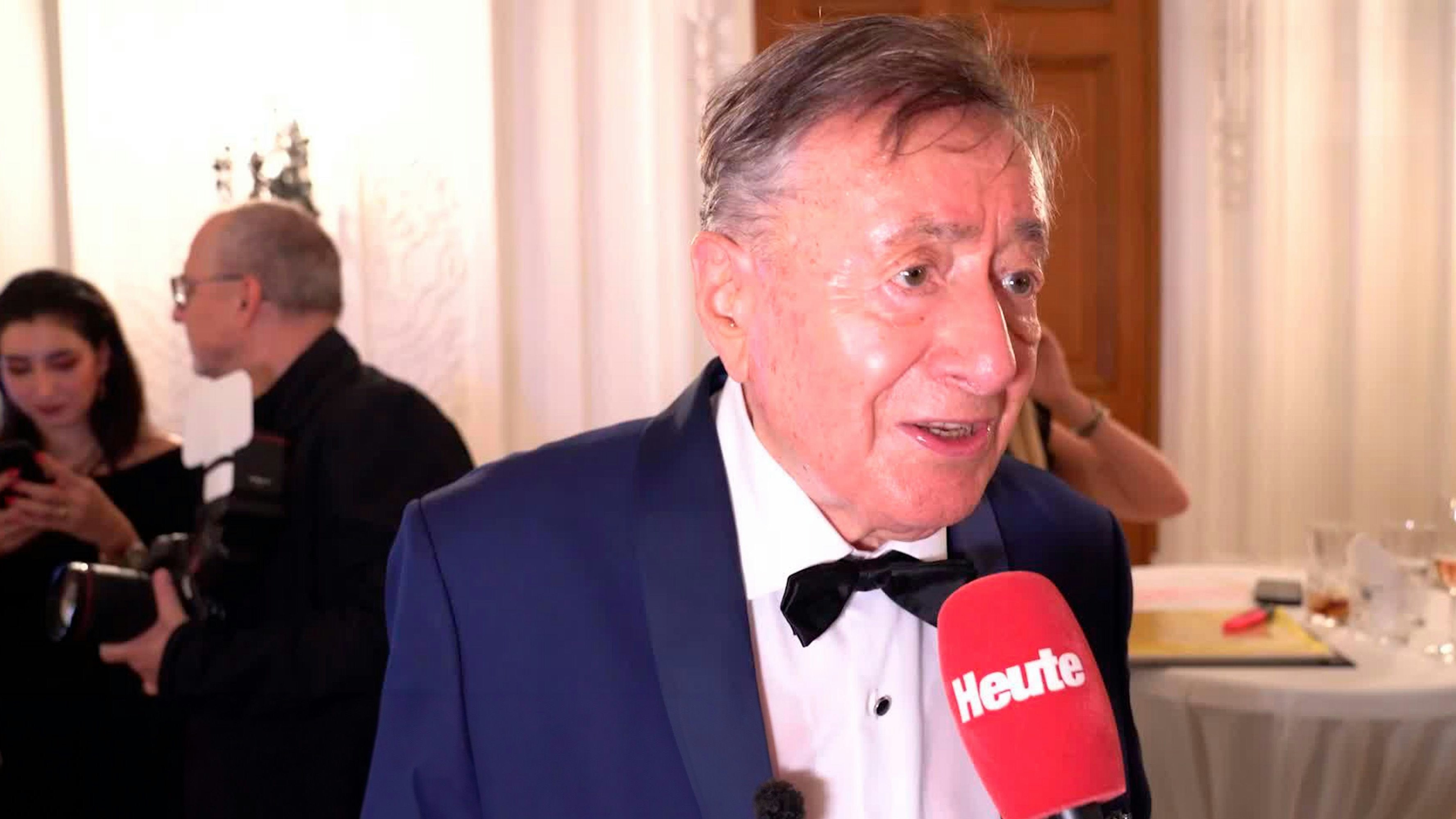 Richard Lugner zeigt sich von einer anderen Seite.