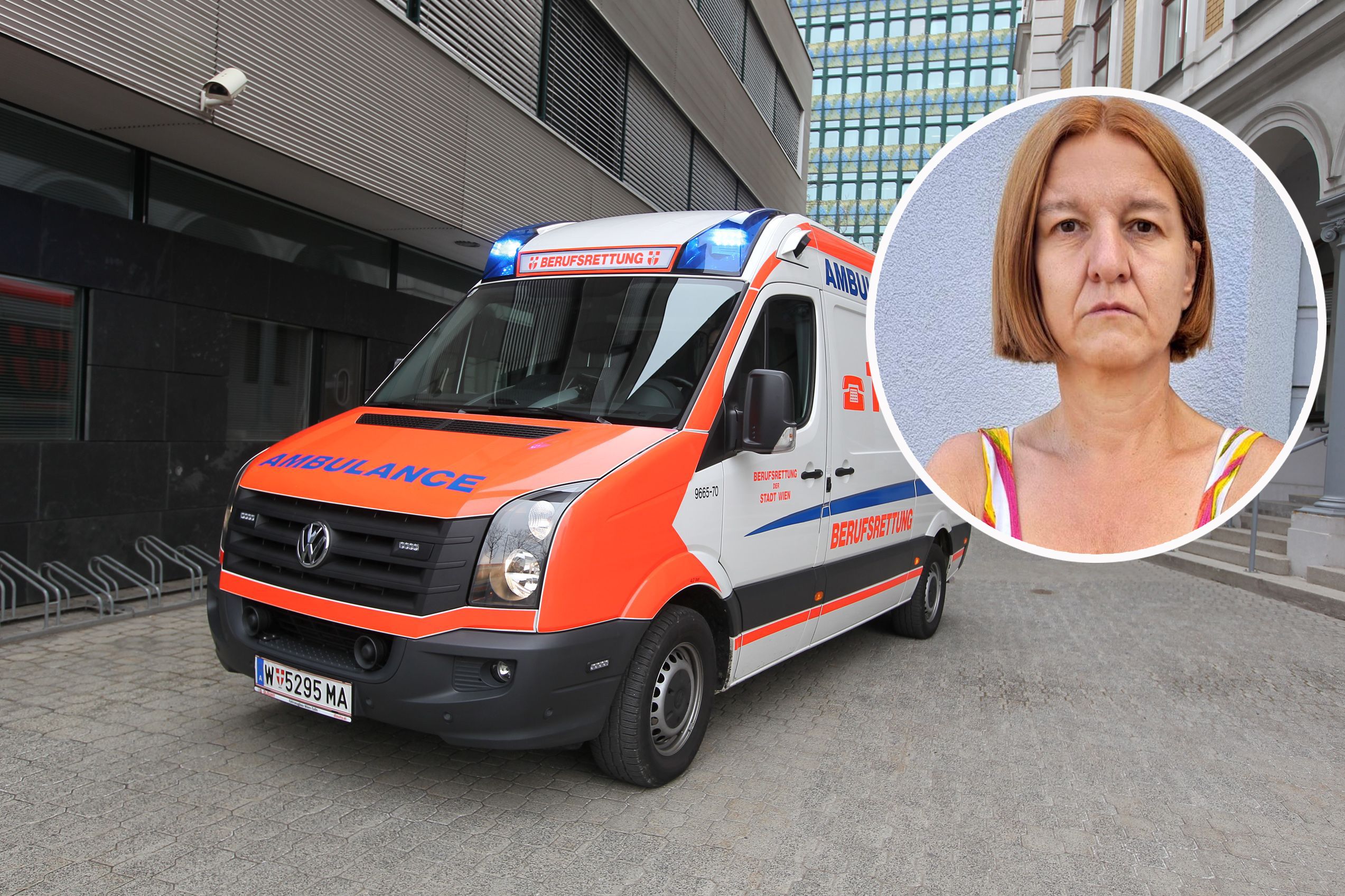 Michaela H.'s Vater hatte einen Herzinfarkt, aber die Rettung stufte ihn nicht als akuten Notfall ein.