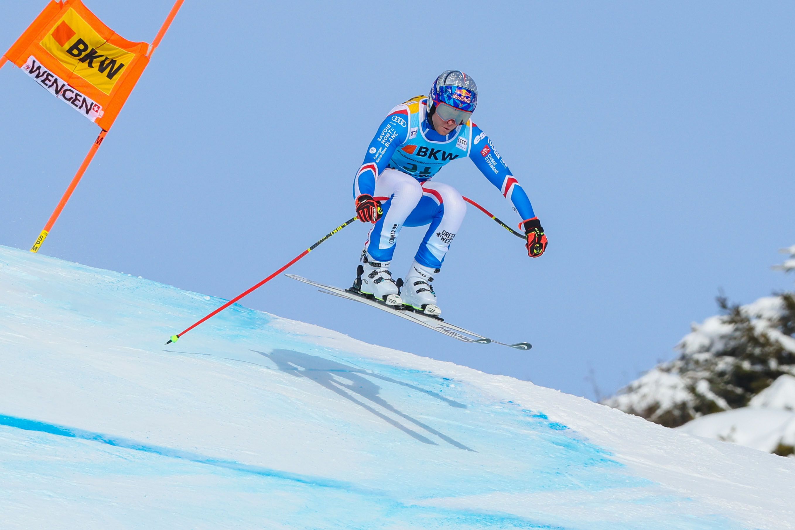 In Wengen stürzte Alexis Pinturault schwer.