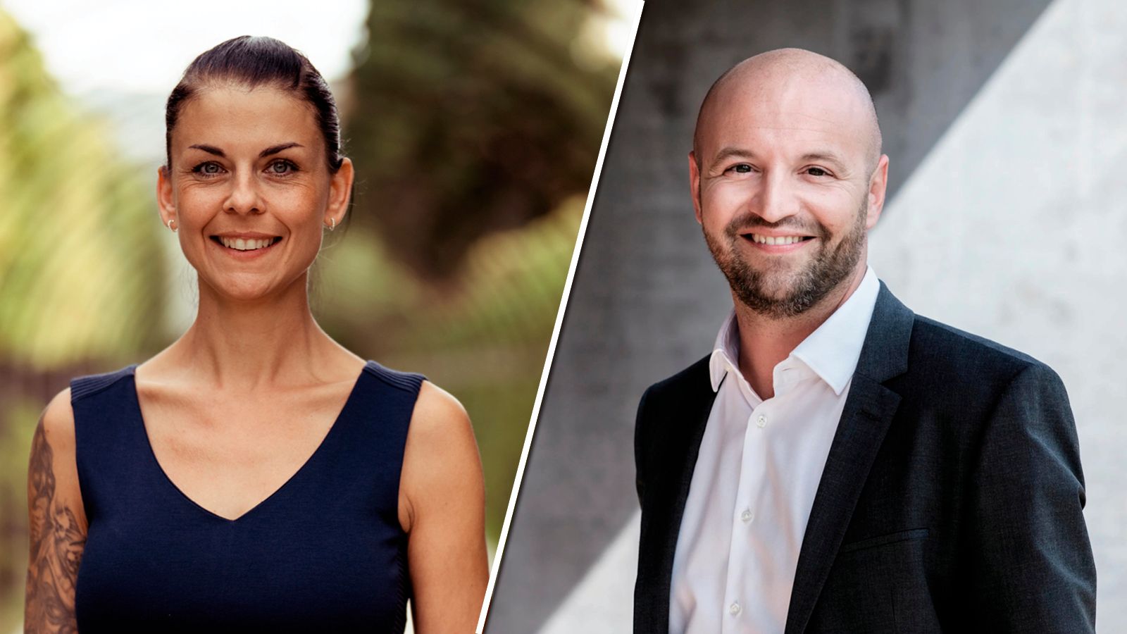 Dagmar Häusler (MFG) und Severin Mayr (Grüne) erzählten <em>