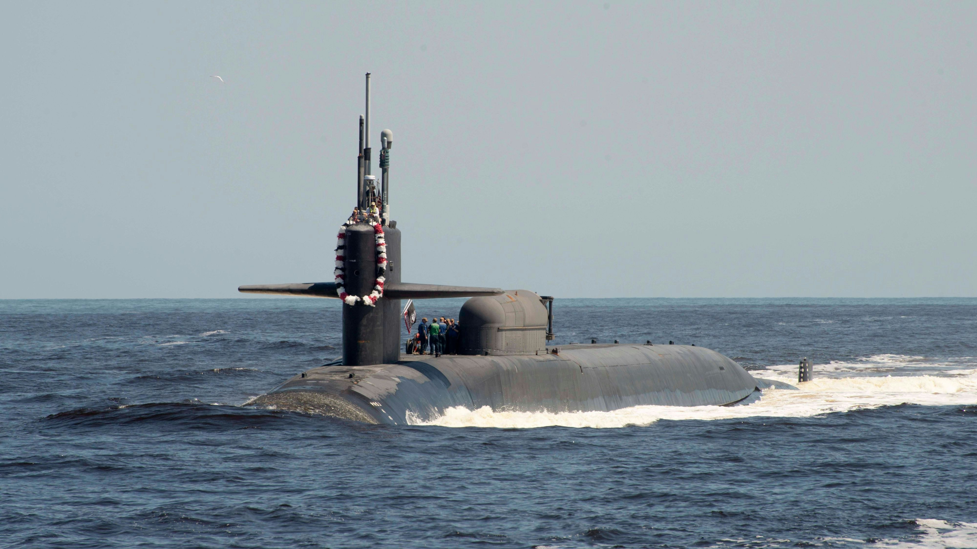 Das Atom-U-Boot "USS Georgia". (Archivbild)