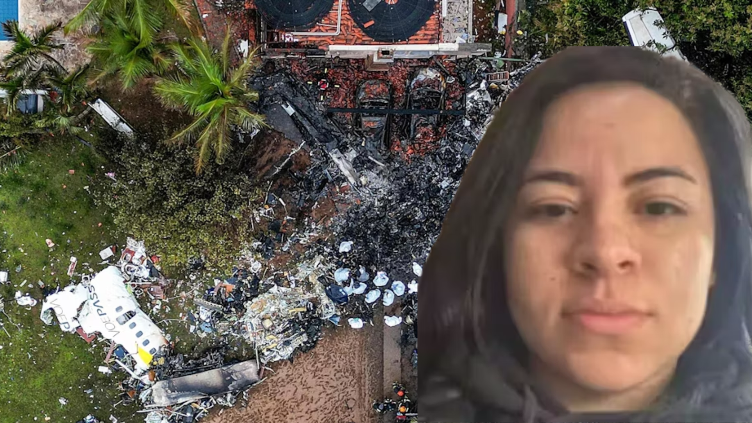 Vor dem Absturz äußerte die 23-jährige Rosana Santos Xavier Bedenken zur Sicherheit des Flugzeuges.