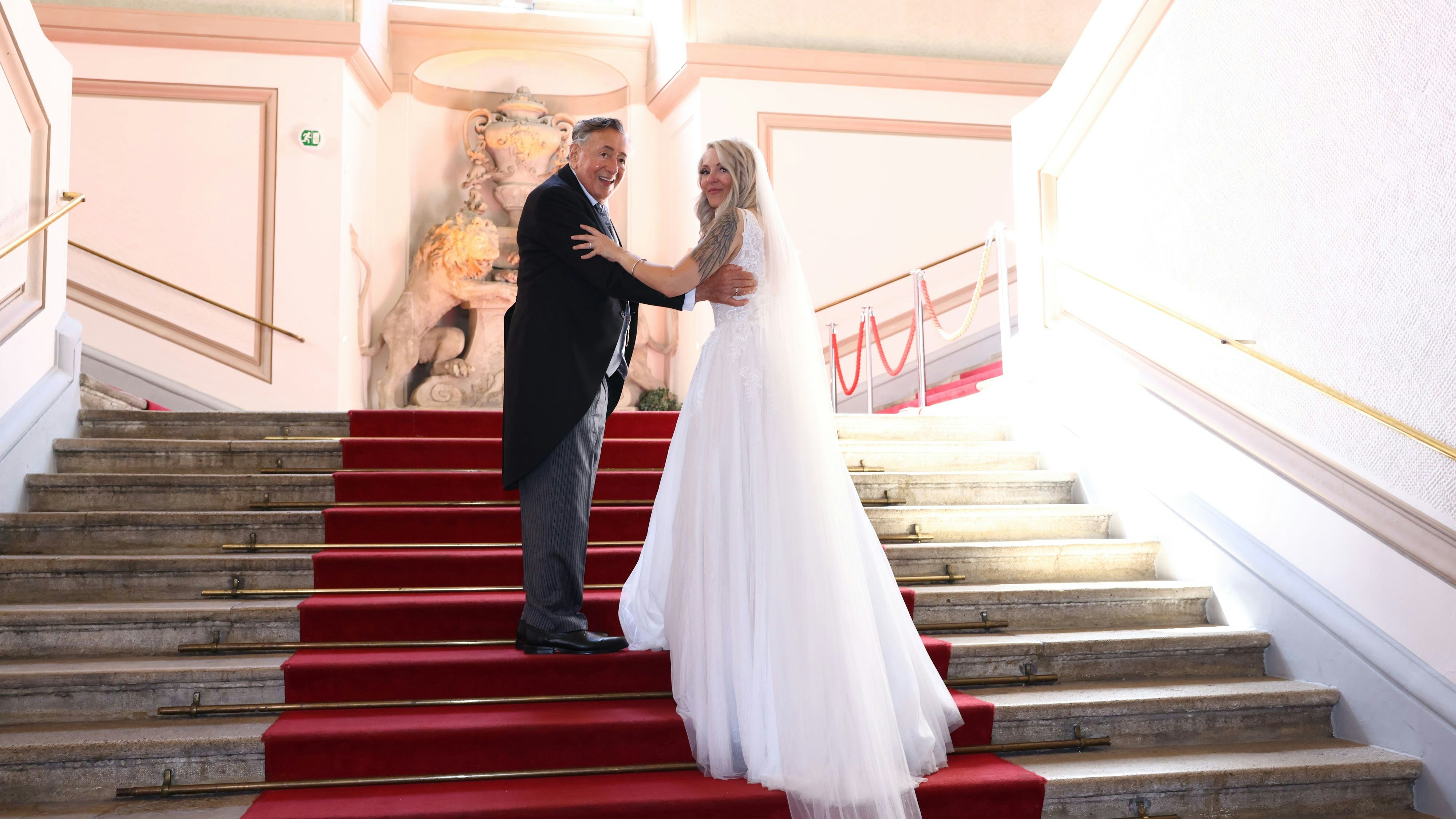 Die Hochzeit mit Simone Reiländer fand am 1. Juni statt, die Hochzeitsreise stand noch an