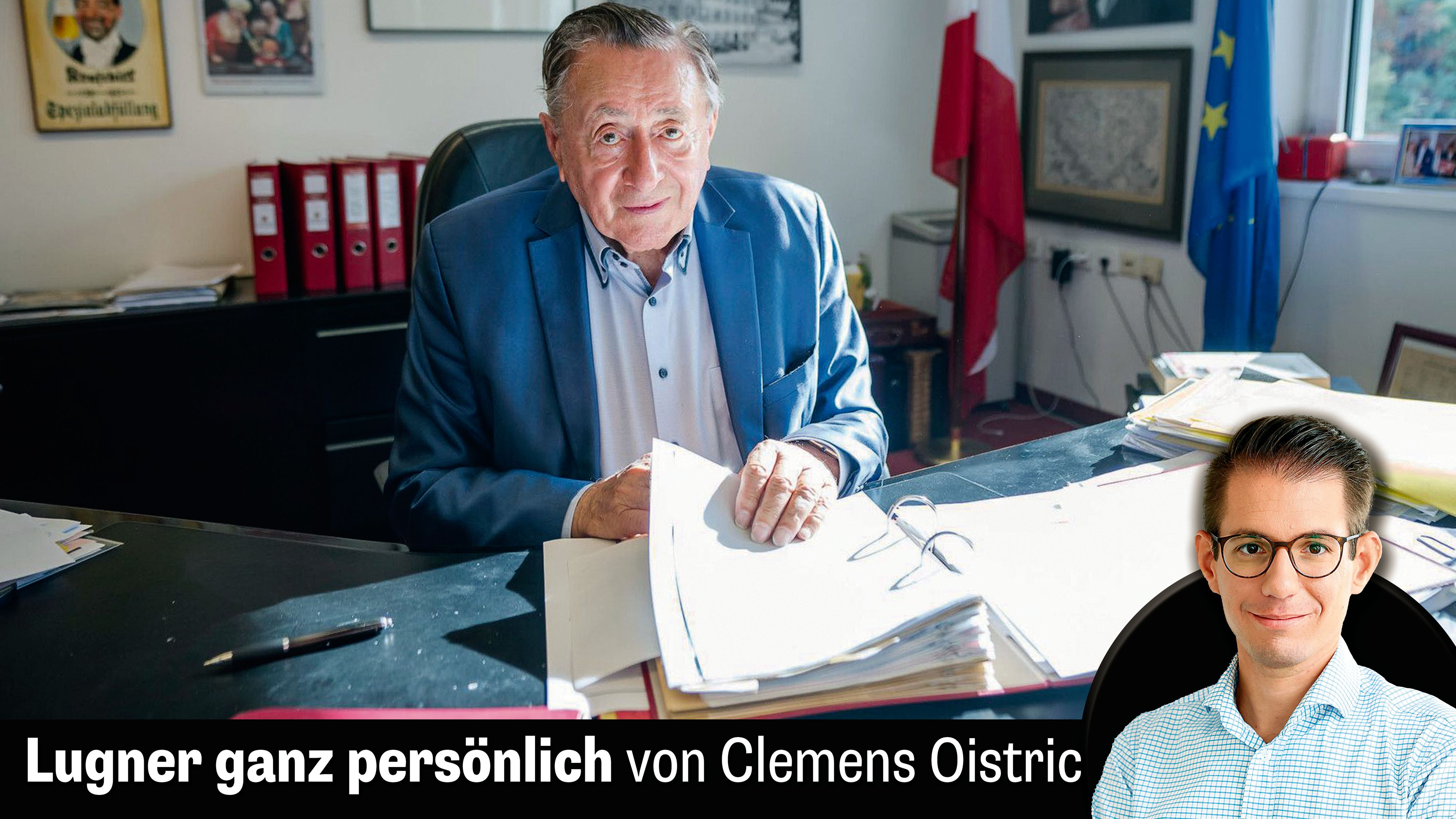 Heute.at - Als Lugner seinen eigenen Nachruf korrigieren wollte