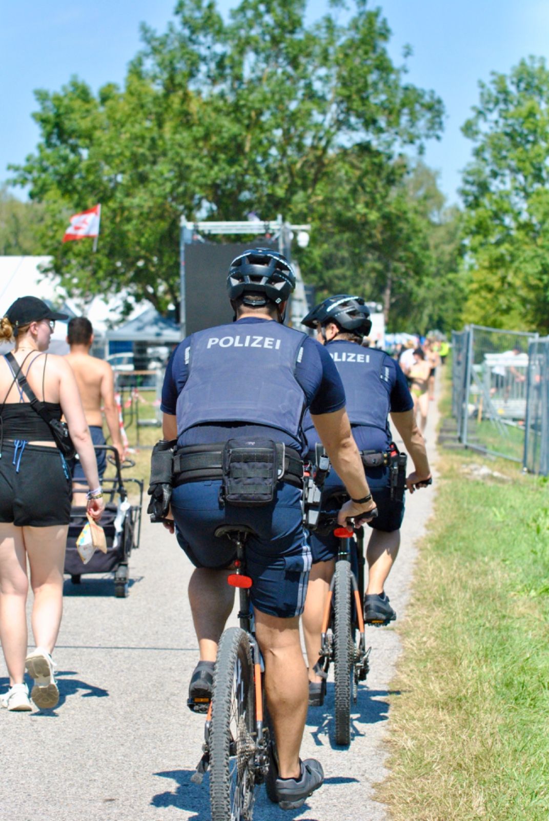 Frequency: Polizei überwachte Areal