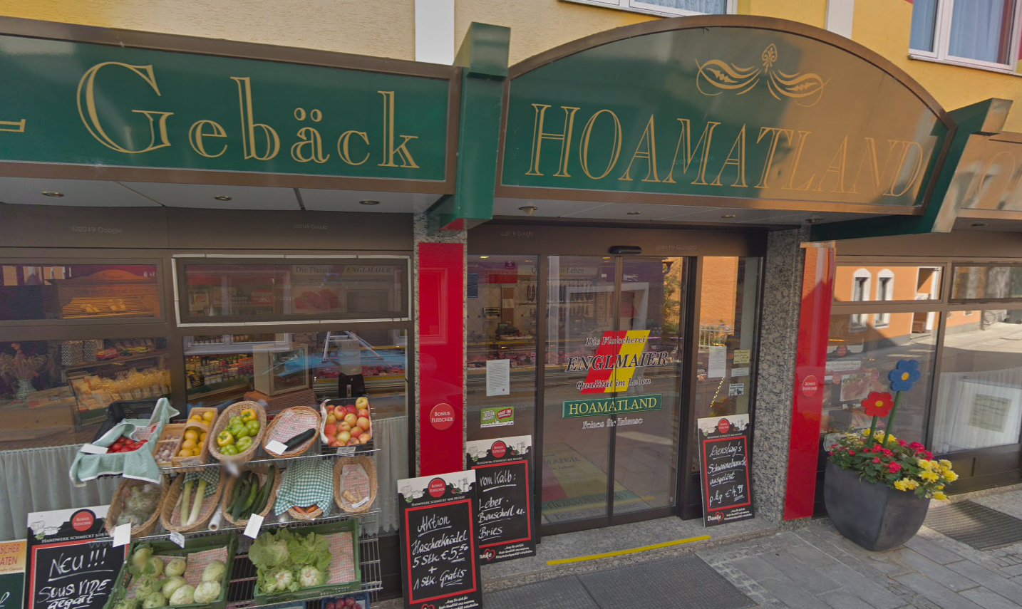 Leider schon bald Geschichte: die Fleischhauerei Englmaier in Grieskirchen.