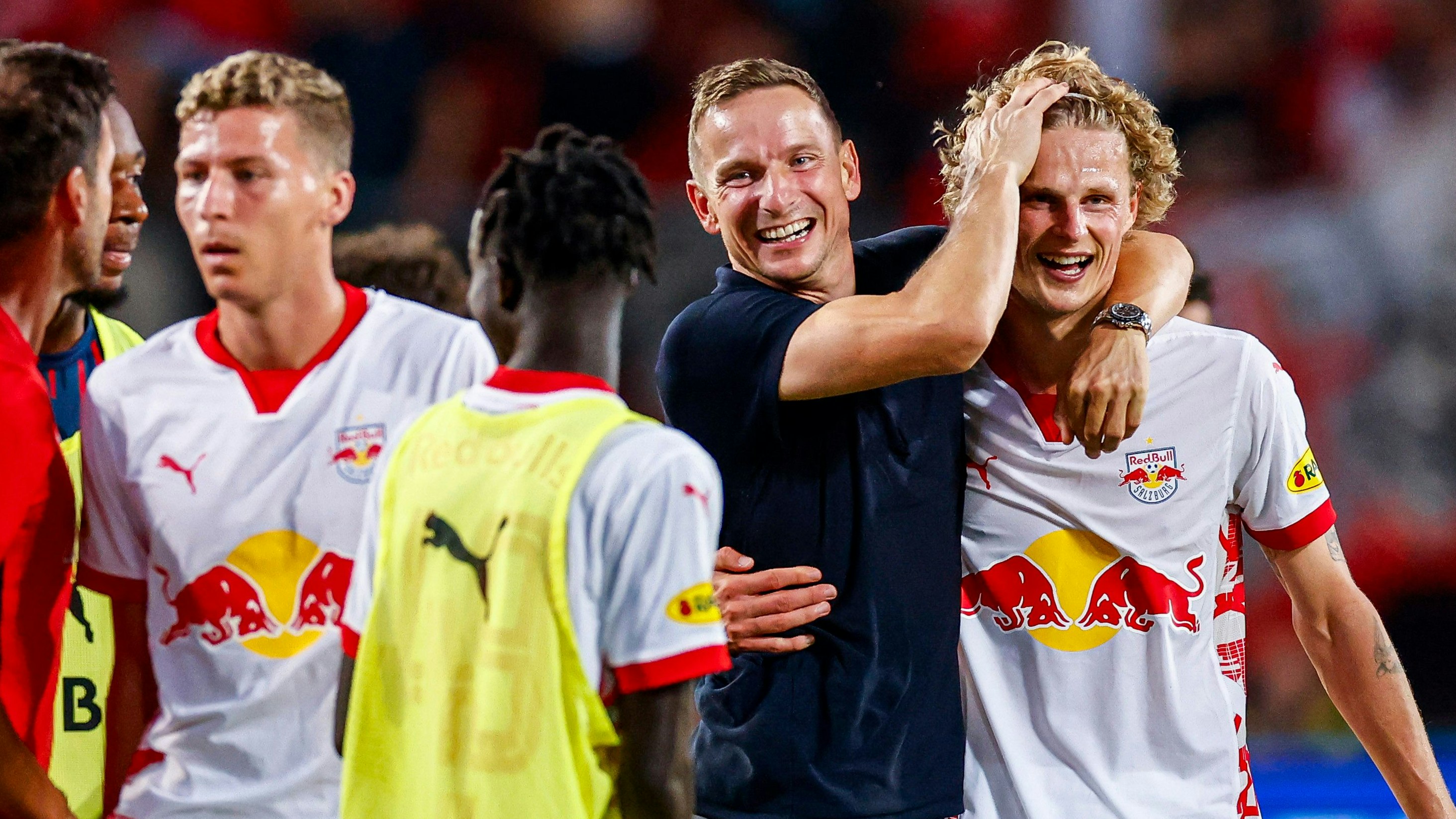 Heute.at - Salzburg-Coach Lijnders jubelt: Die Tore waren irre