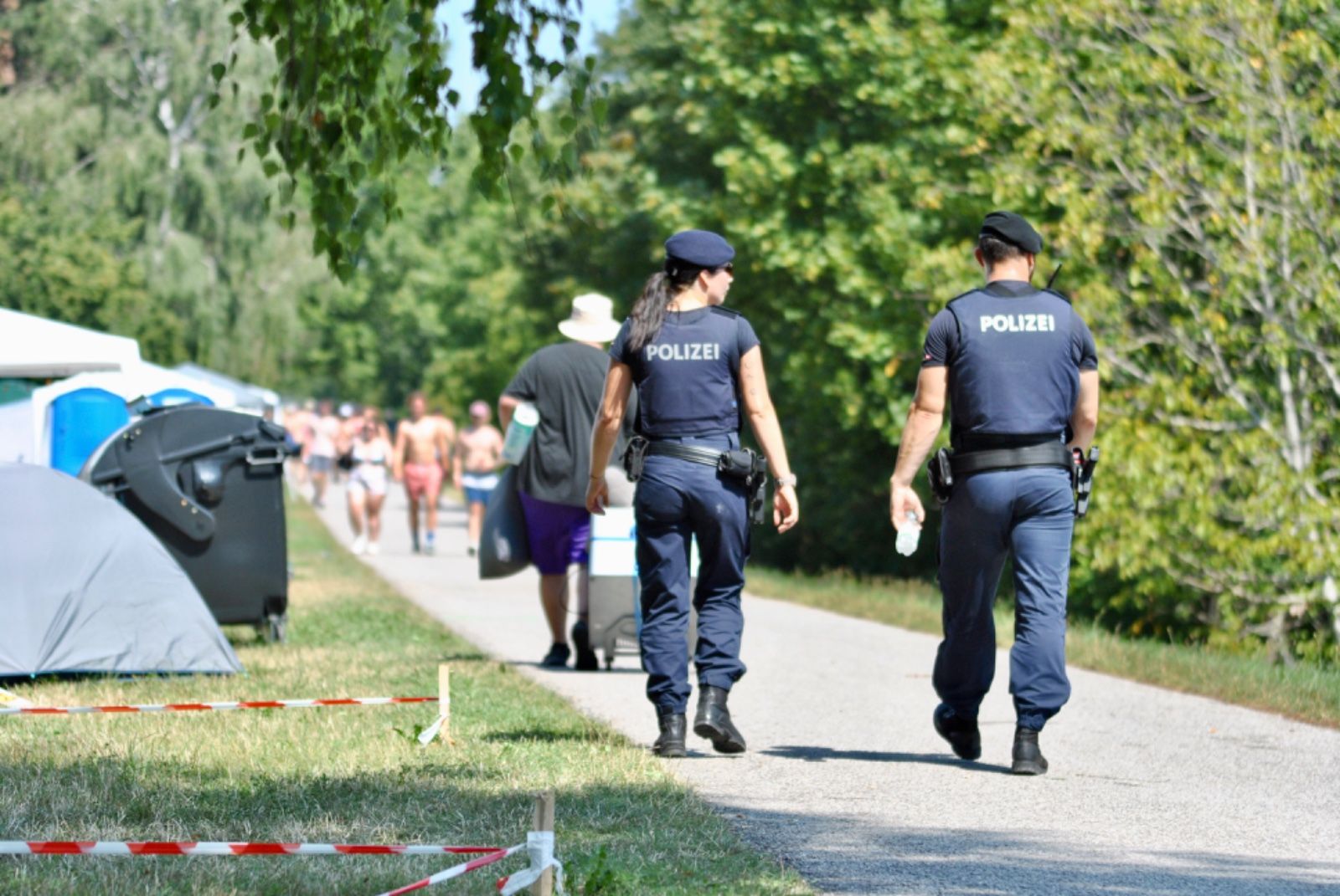 Frequency: Polizeipräsenz bei Festival